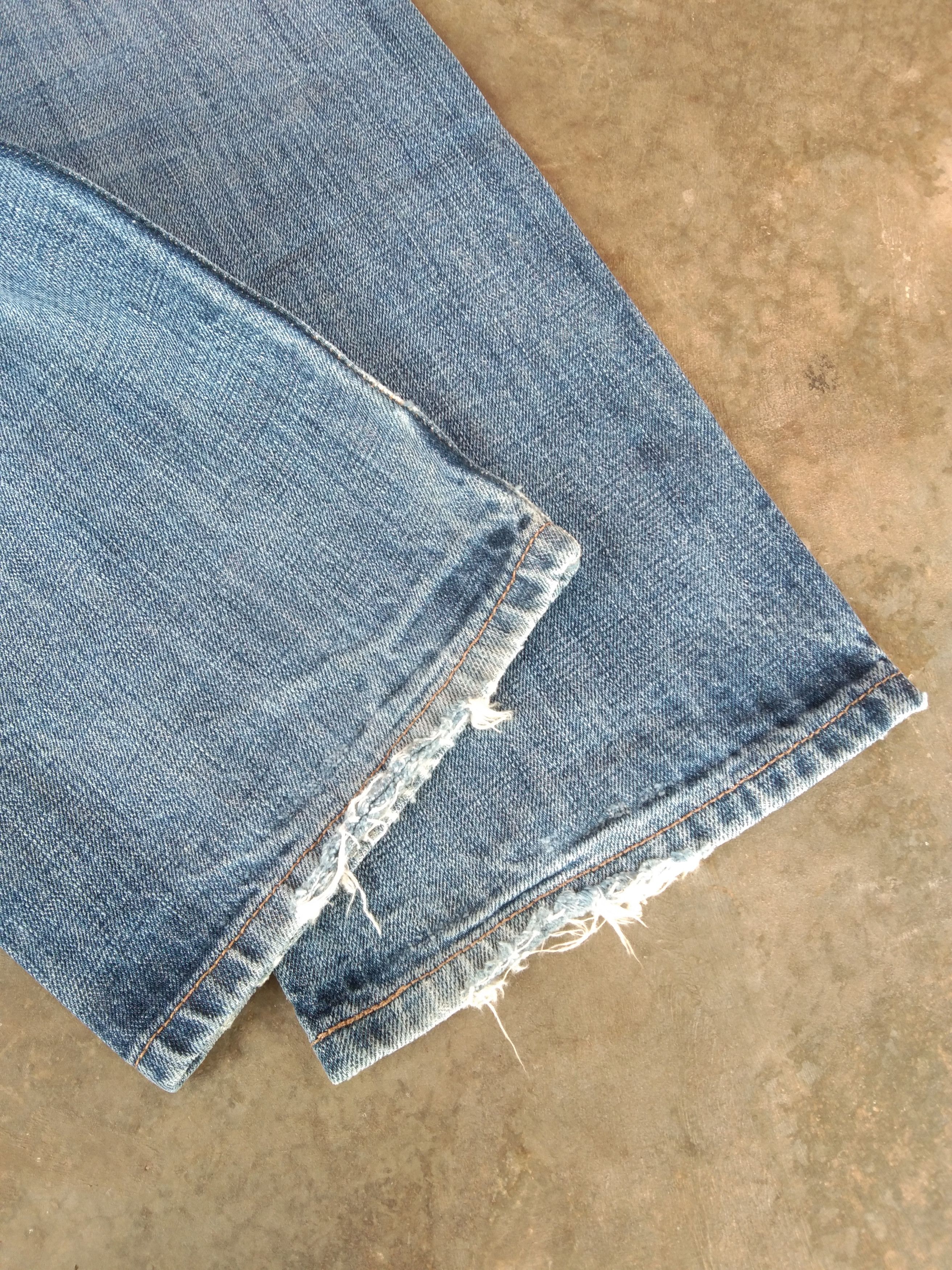 Levi's Vintage Levi's 501 Faded Distressed Jeans 33x31 Size US 33 - 3 Thumbnail