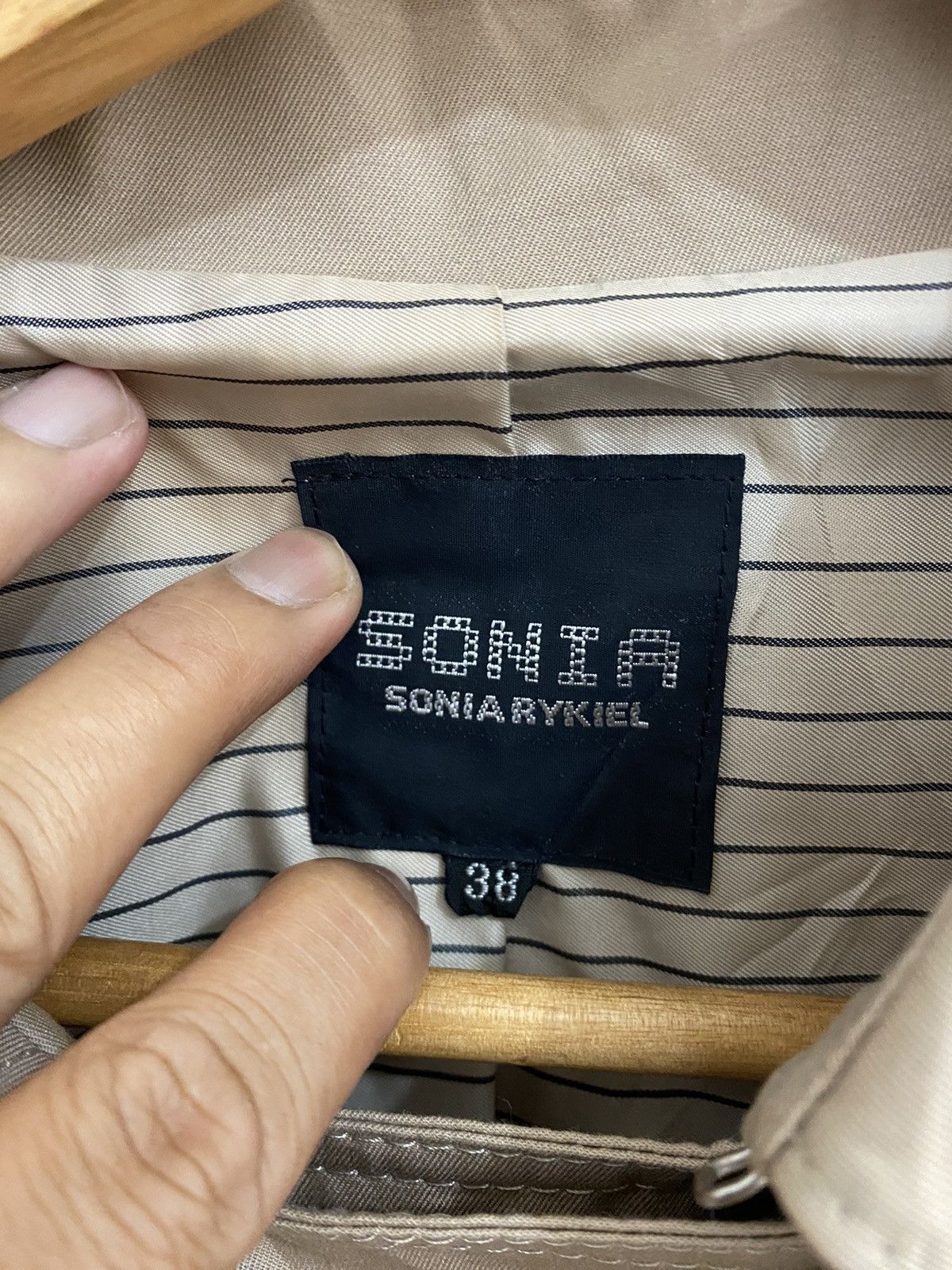Sonia Rykiel Sonia Rykiel Trench Coat Size S / US 4 / IT 40 - 8 Thumbnail