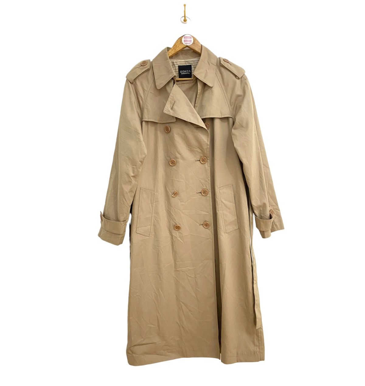 Sonia Rykiel Sonia Rykiel Trench Coat Size S / US 4 / IT 40 - 2 Thumbnail