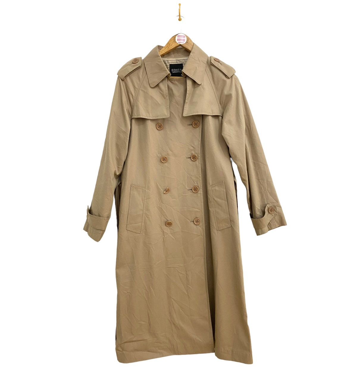 Sonia Rykiel Sonia Rykiel Trench Coat Size S / US 4 / IT 40 - 3 Thumbnail