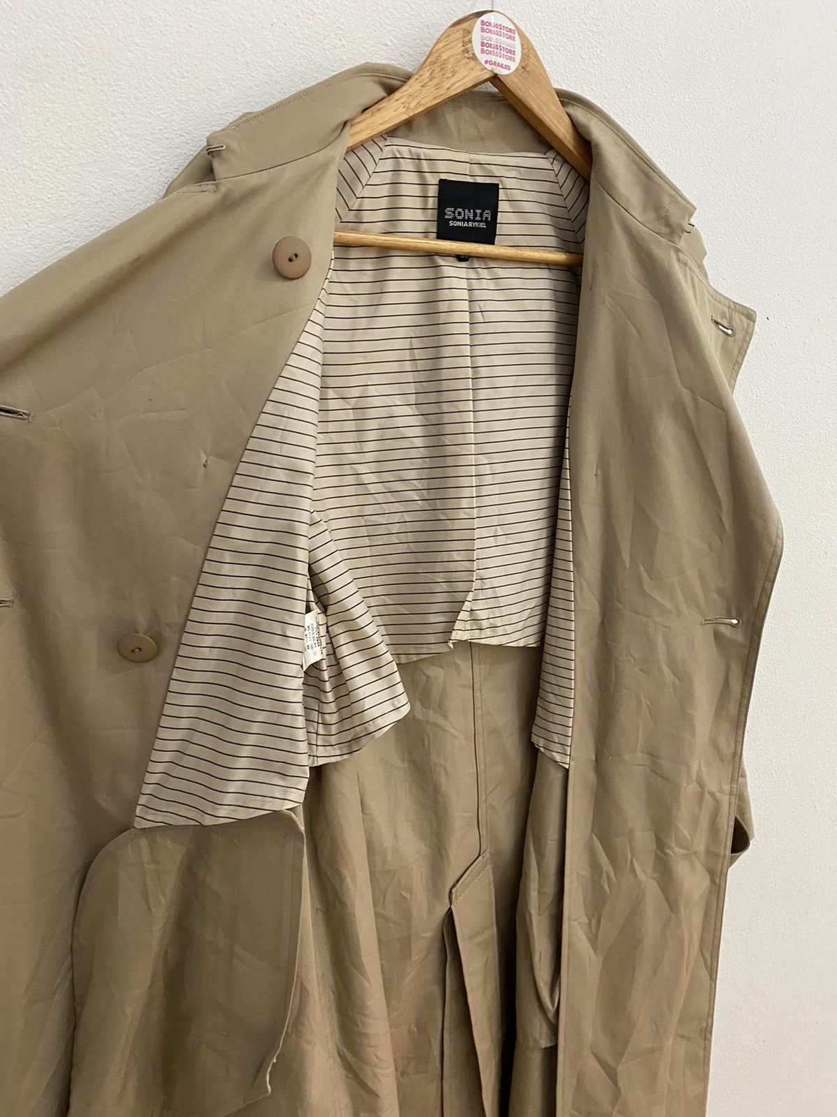 Sonia Rykiel Sonia Rykiel Trench Coat Size S / US 4 / IT 40 - 6 Thumbnail