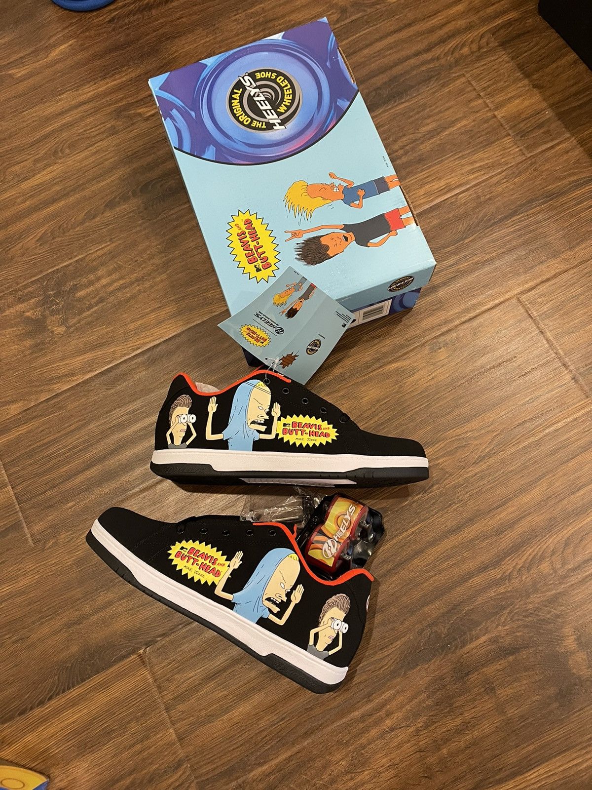 MTV Beavis and Butthead Heelys size 12 rare