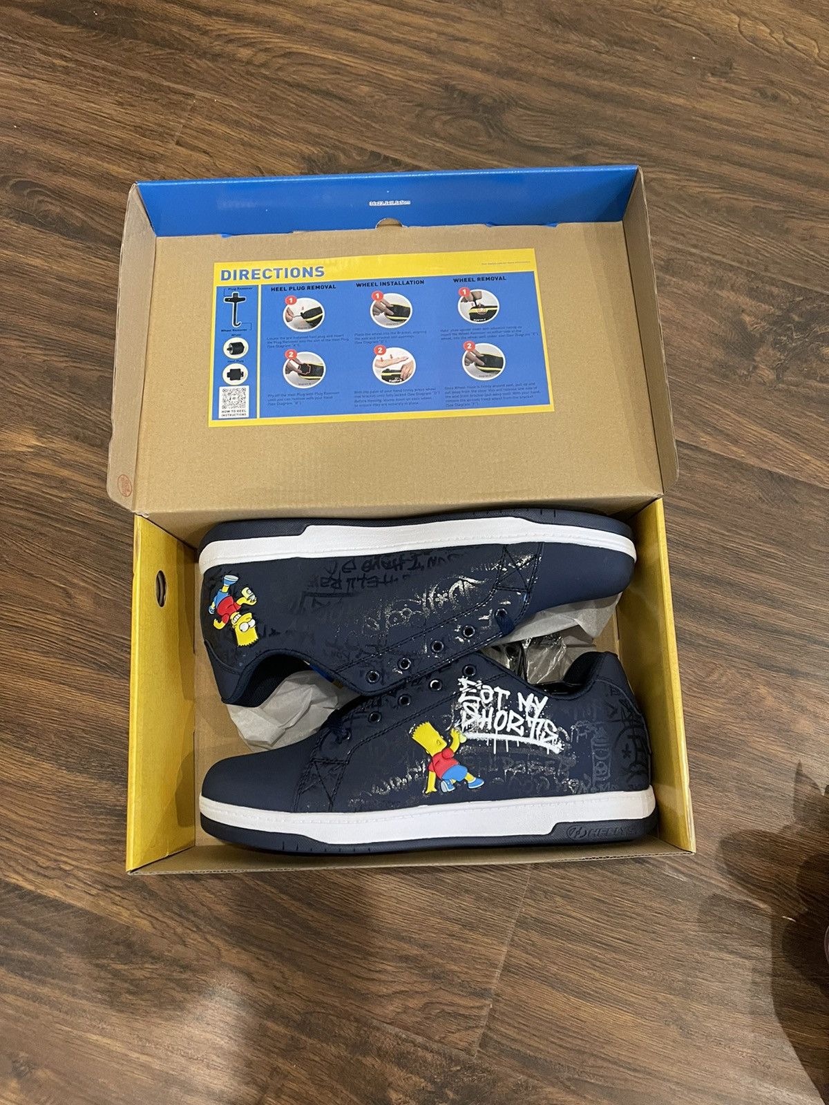 Heelys × The Simpsons Bart Simpson x Heelys size 12 rare sneakers Size US 12 / EU 45 - 1 Thumbnail