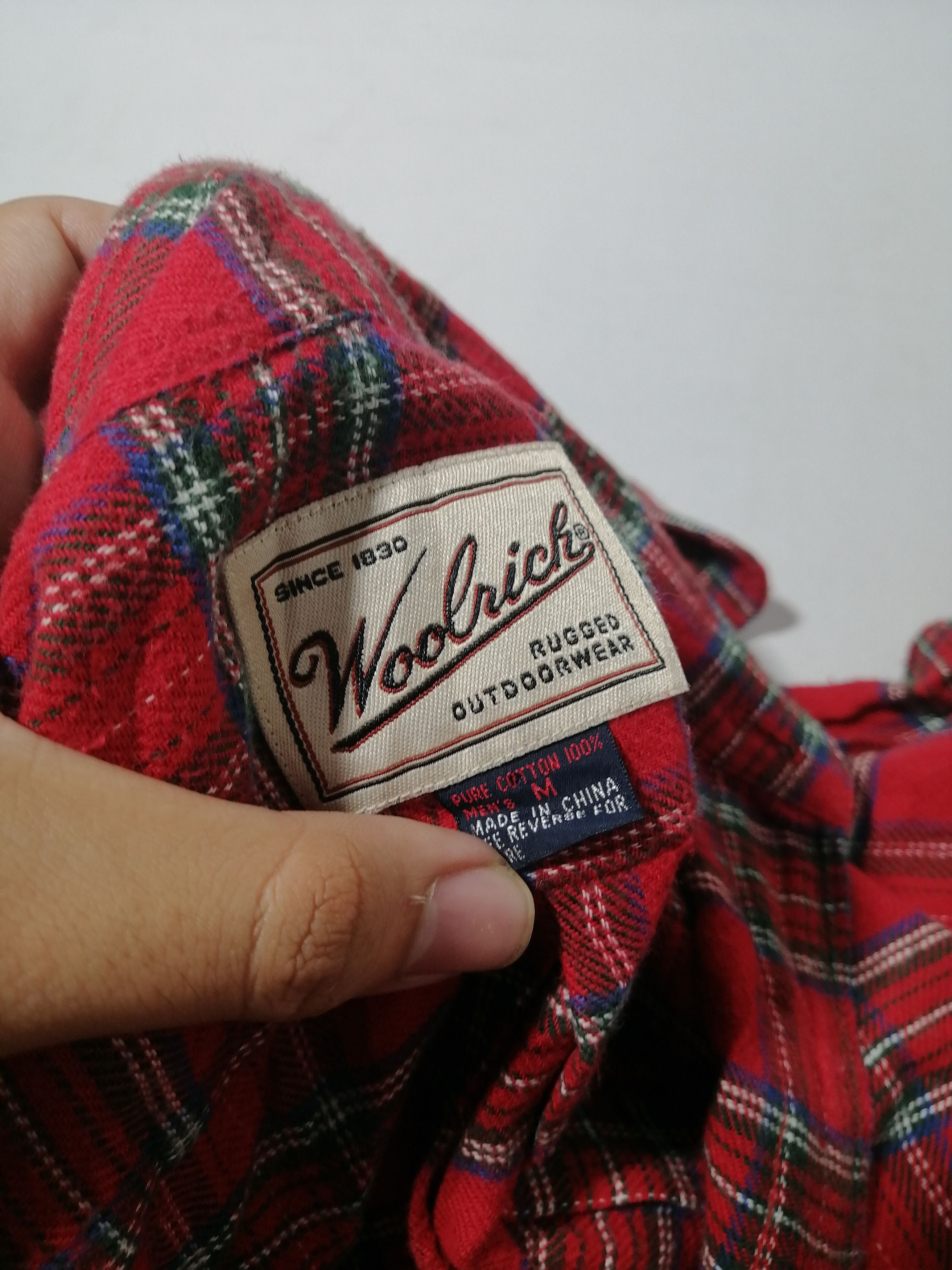 Flannel × Woolrich Woolen Mills Woolrich Flannel Longsleeve Shirt Size US L / EU 52-54 / 3 - 3 Thumbnail
