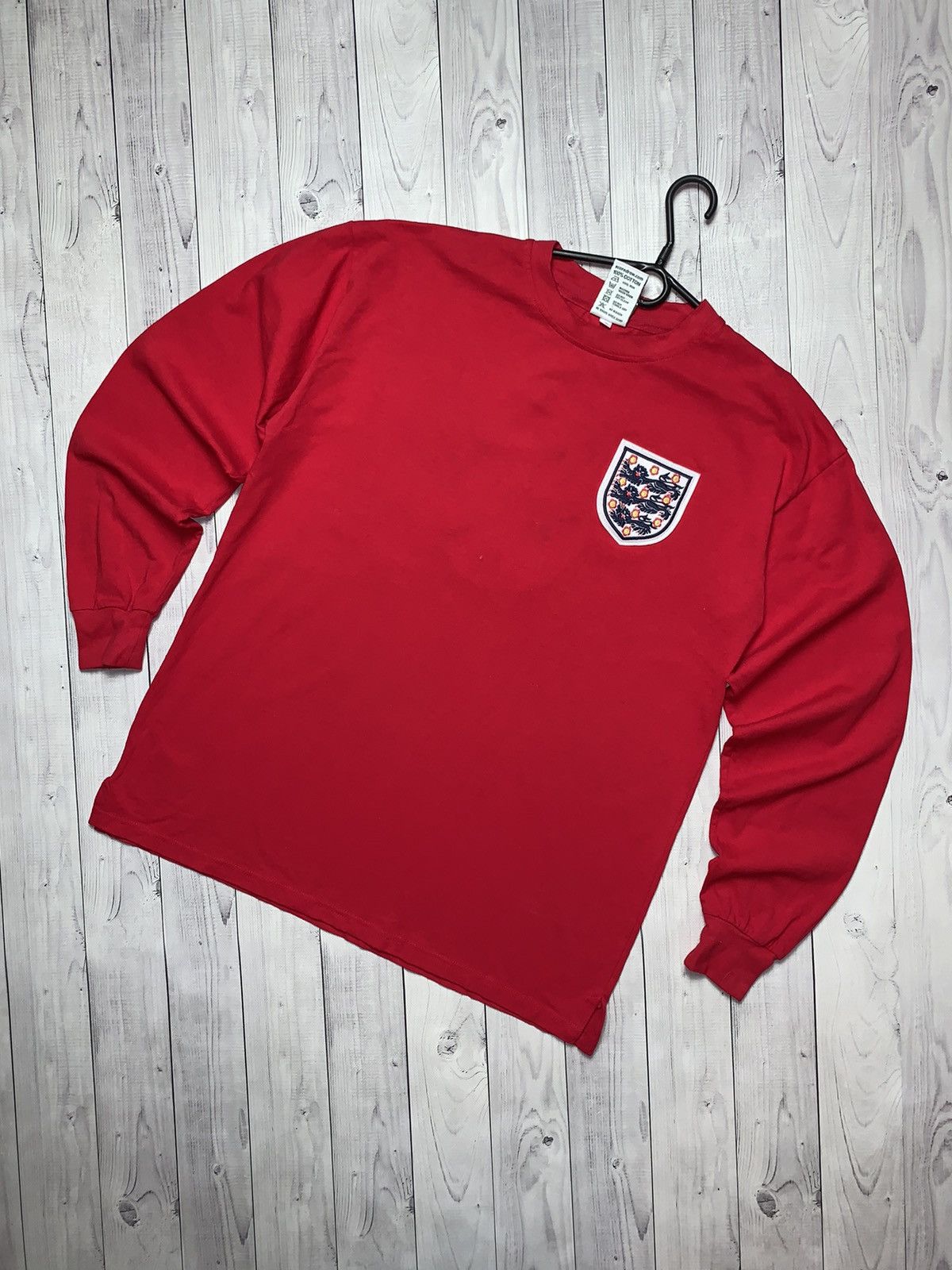 Vintage England soccer jersey size XL logo 6 Terry