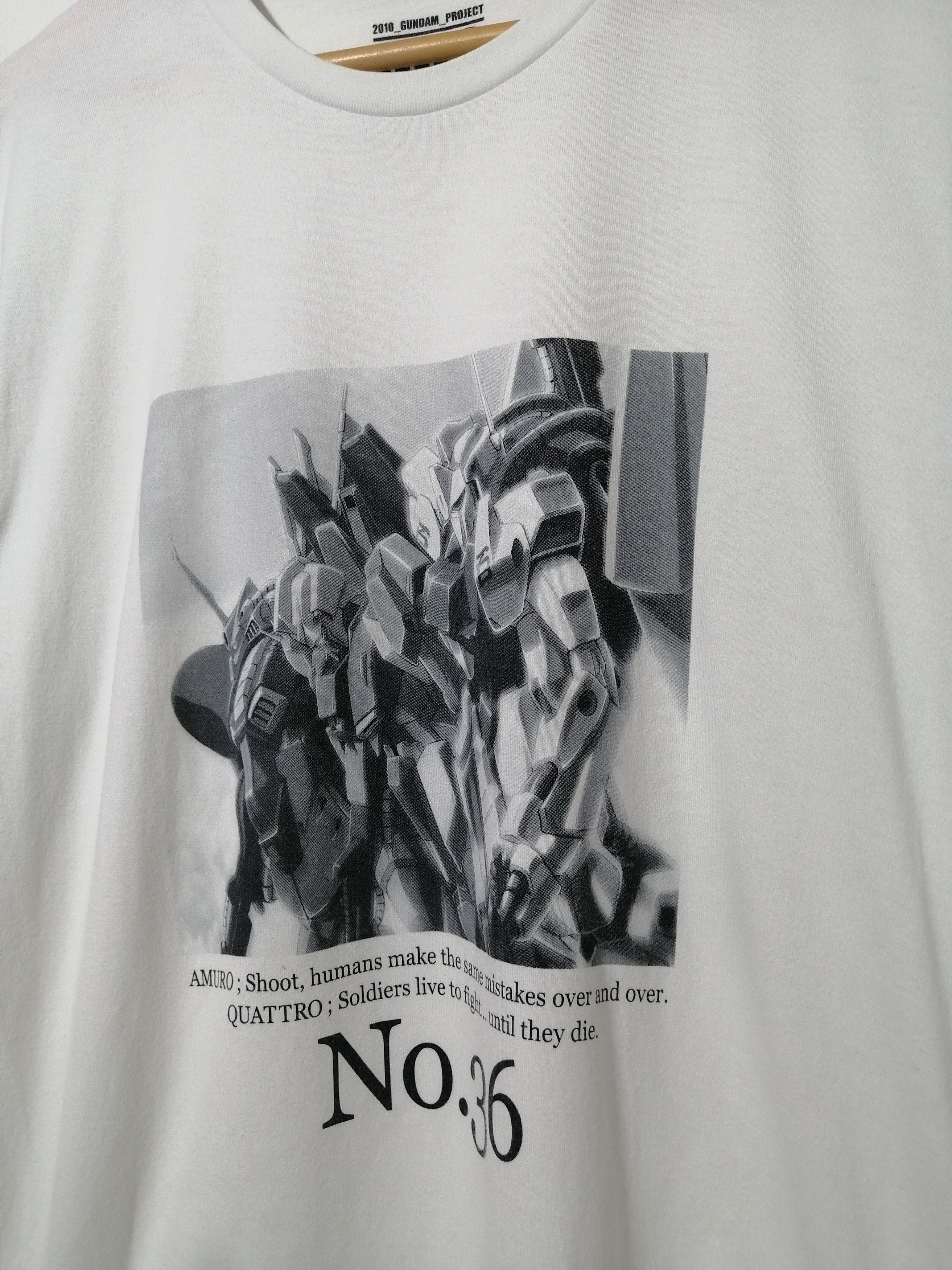 Anime × Uniqlo Gundam Project Tee Size US L / EU 52-54 / 3 - 2 Thumbnail