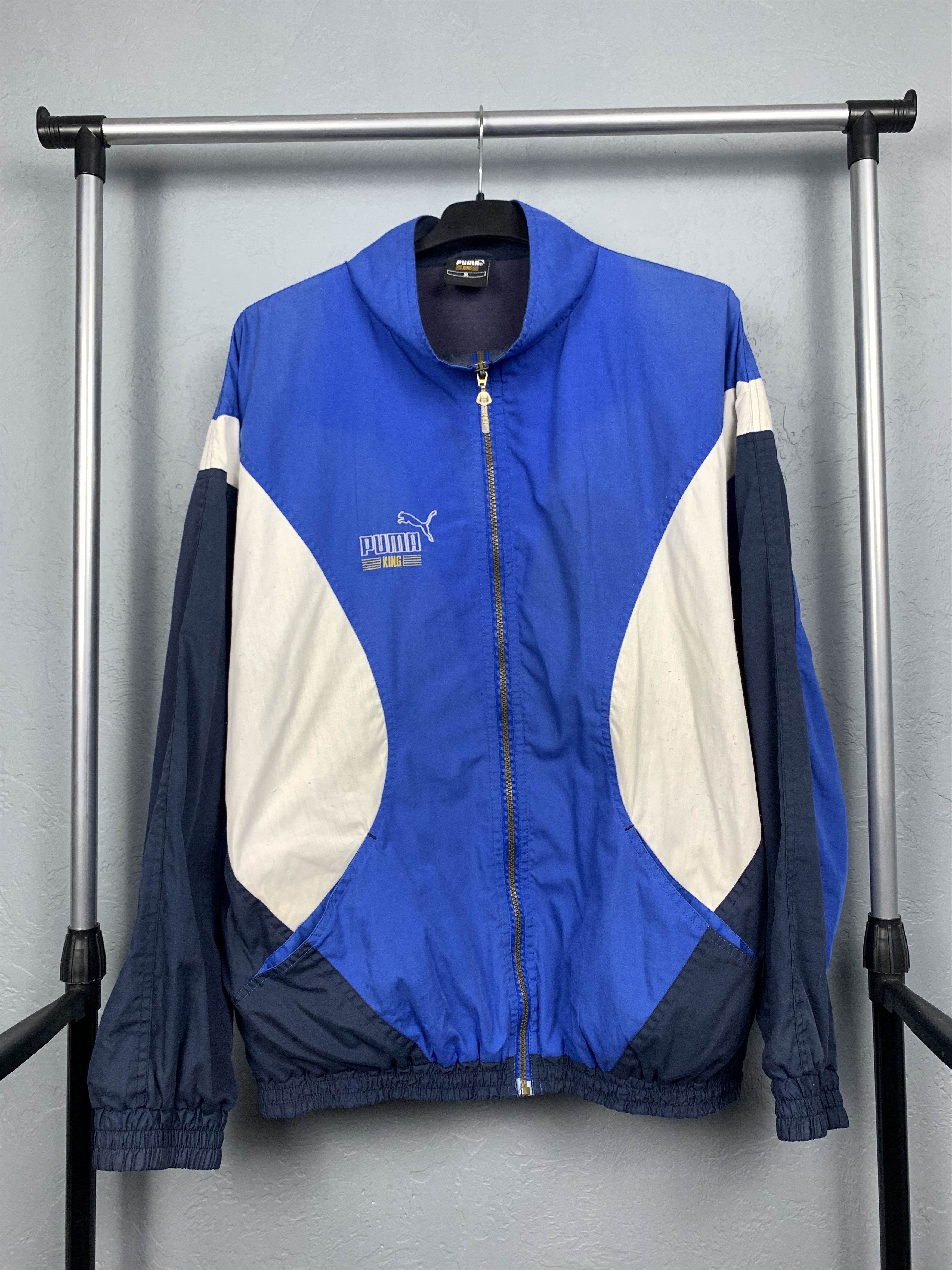 Puma Vintage Puma King 90s Vintage Track Top Nylon Jacket Grailed