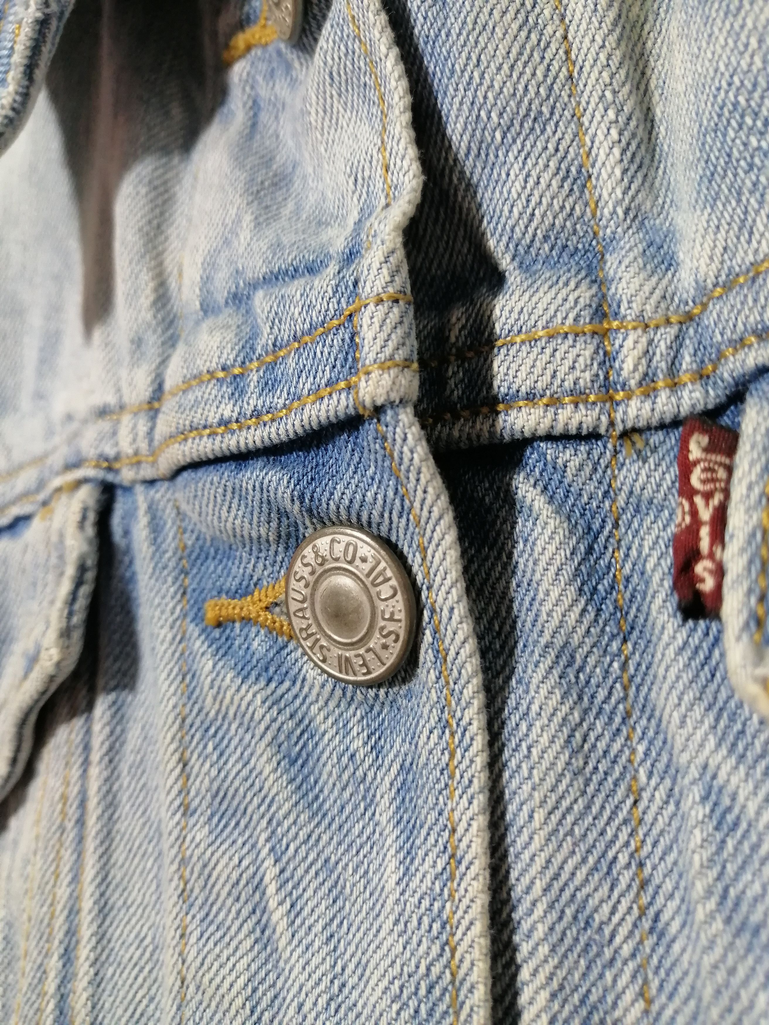 Levi's × Levi's Vintage Clothing Levi's 3514 Sleeveless Denim Jacket Size US S / EU 44-46 / 1 - 4 Thumbnail
