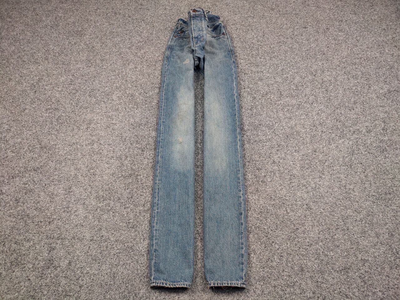 Polo Ralph Lauren Vintage 90s Polo Ralph Lauren Distressed Washed Denim Jeans Size US 31 - 2 Thumbnail