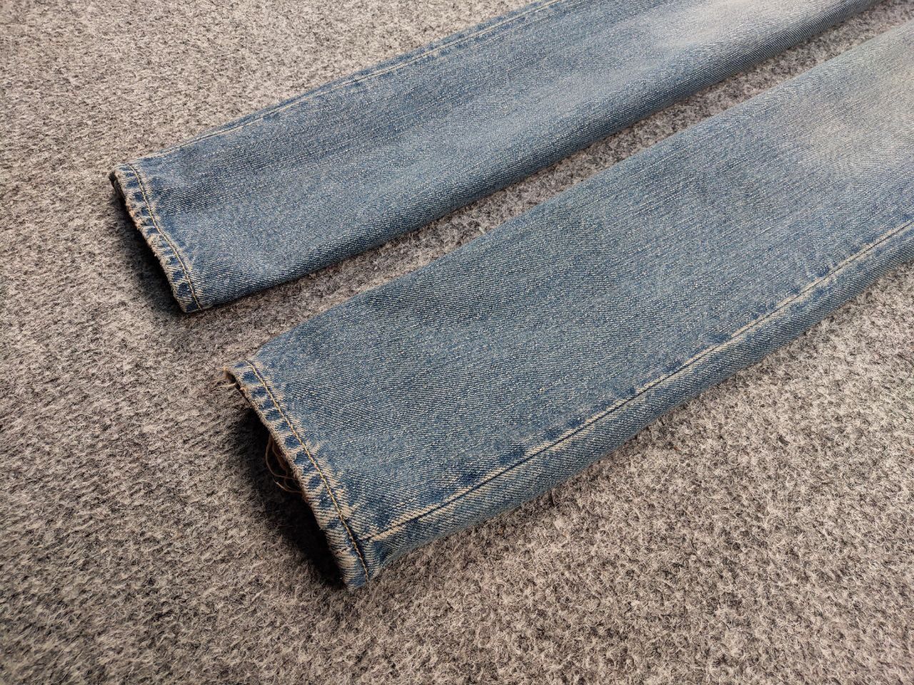 Polo Ralph Lauren Vintage 90s Polo Ralph Lauren Distressed Washed Denim Jeans Size US 31 - 5 Thumbnail
