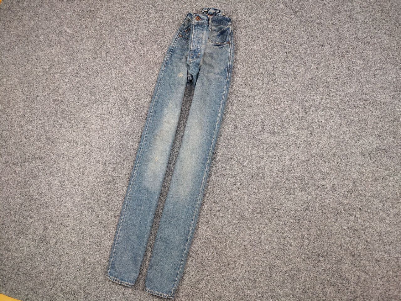 Polo Ralph Lauren Vintage 90s Polo Ralph Lauren Distressed Washed Denim Jeans Size US 31 - 3 Thumbnail