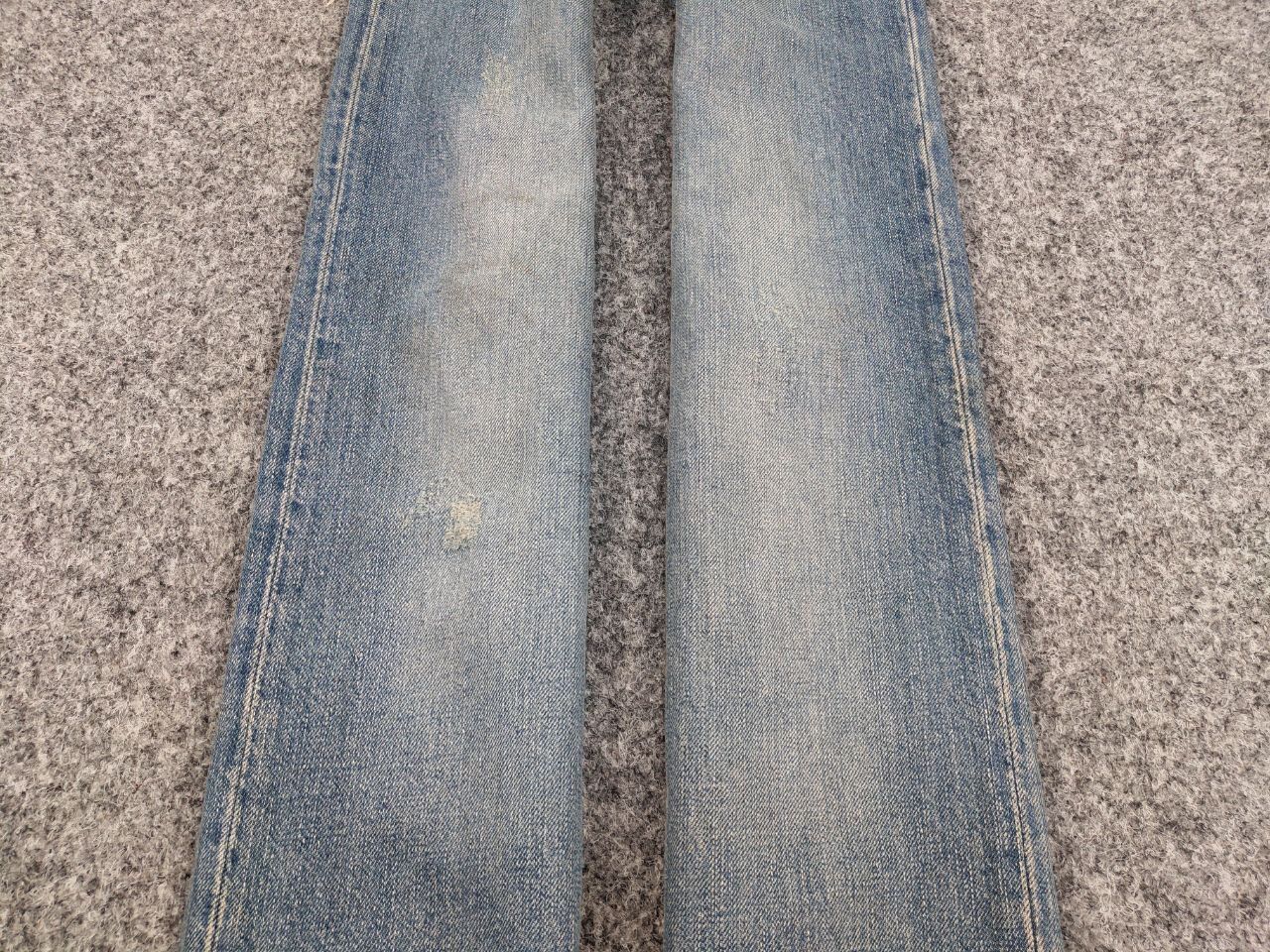 Polo Ralph Lauren Vintage 90s Polo Ralph Lauren Distressed Washed Denim Jeans Size US 31 - 9 Thumbnail