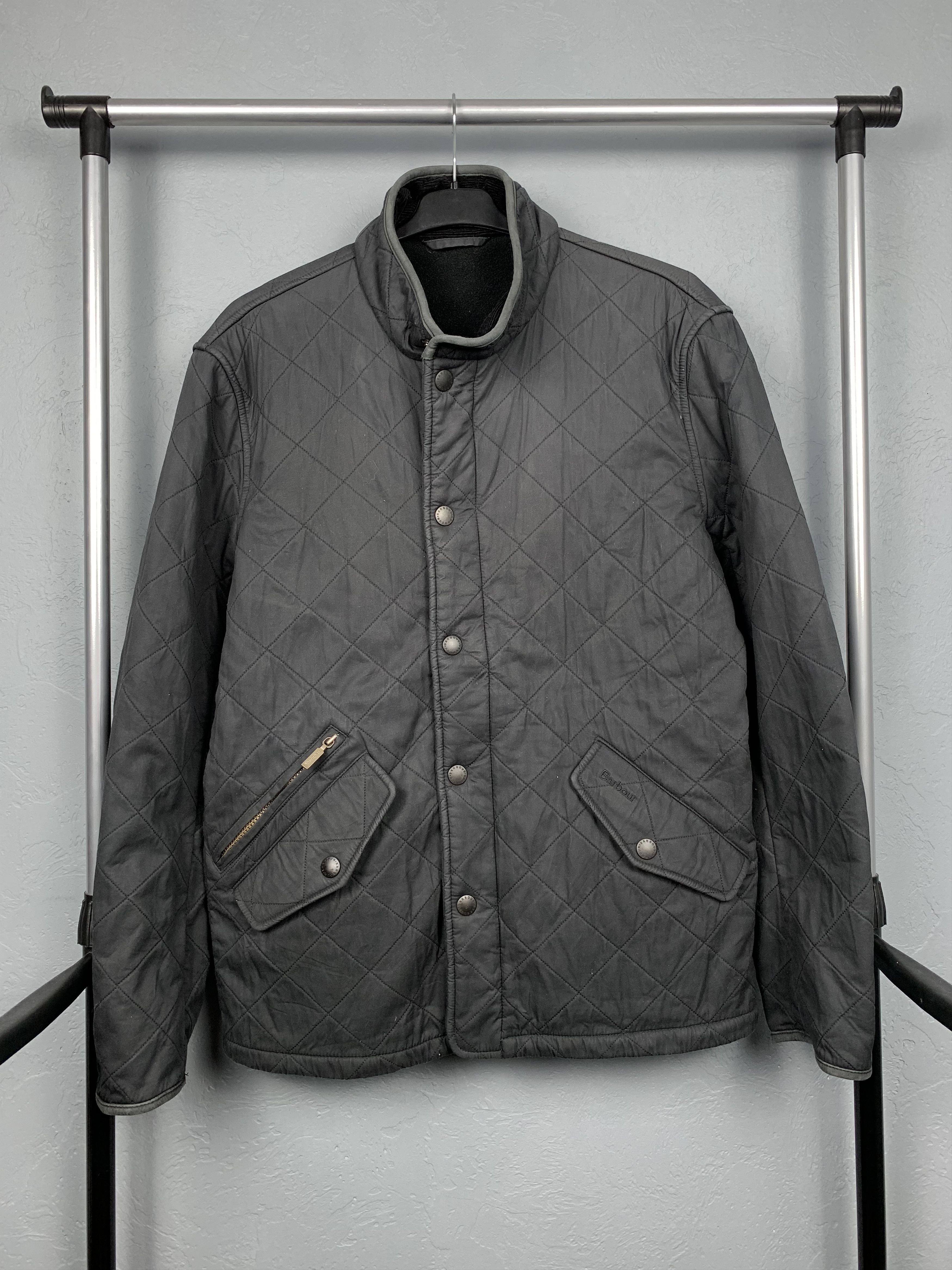 Barbour Barbour Chelsea Mens Quilted Polarquilt Winter Jacket Size US XL / EU 56 / 4 - 1 Thumbnail