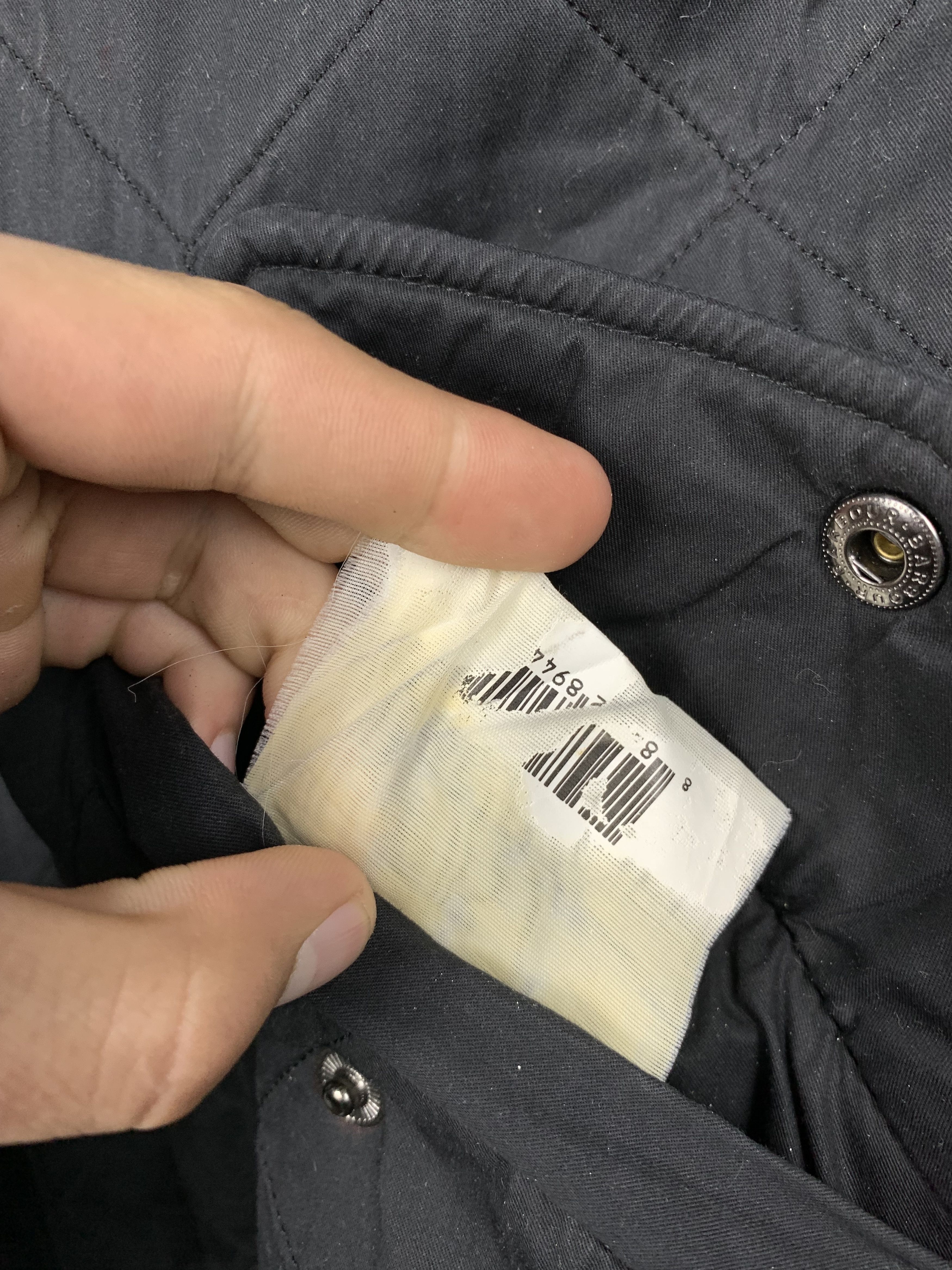 Barbour Barbour Chelsea Mens Quilted Polarquilt Winter Jacket Size US XL / EU 56 / 4 - 4 Thumbnail