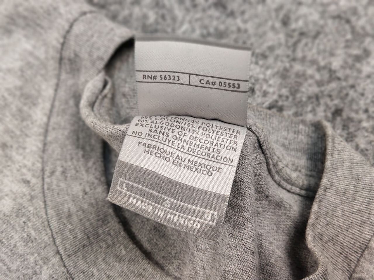 Nike Vintage 90's Nike Gray Center logo T Shirt Tee Size US L / EU 52-54 / 3 - 14 Thumbnail