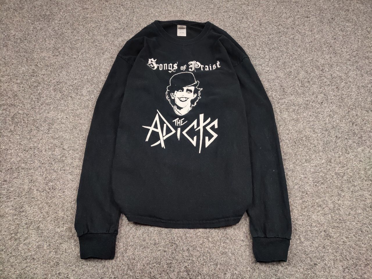 Band Tees Vintage 90's Song of Praise the Adicts Long Sleeve Shirts Size US XL / EU 56 / 4 - 2 Thumbnail