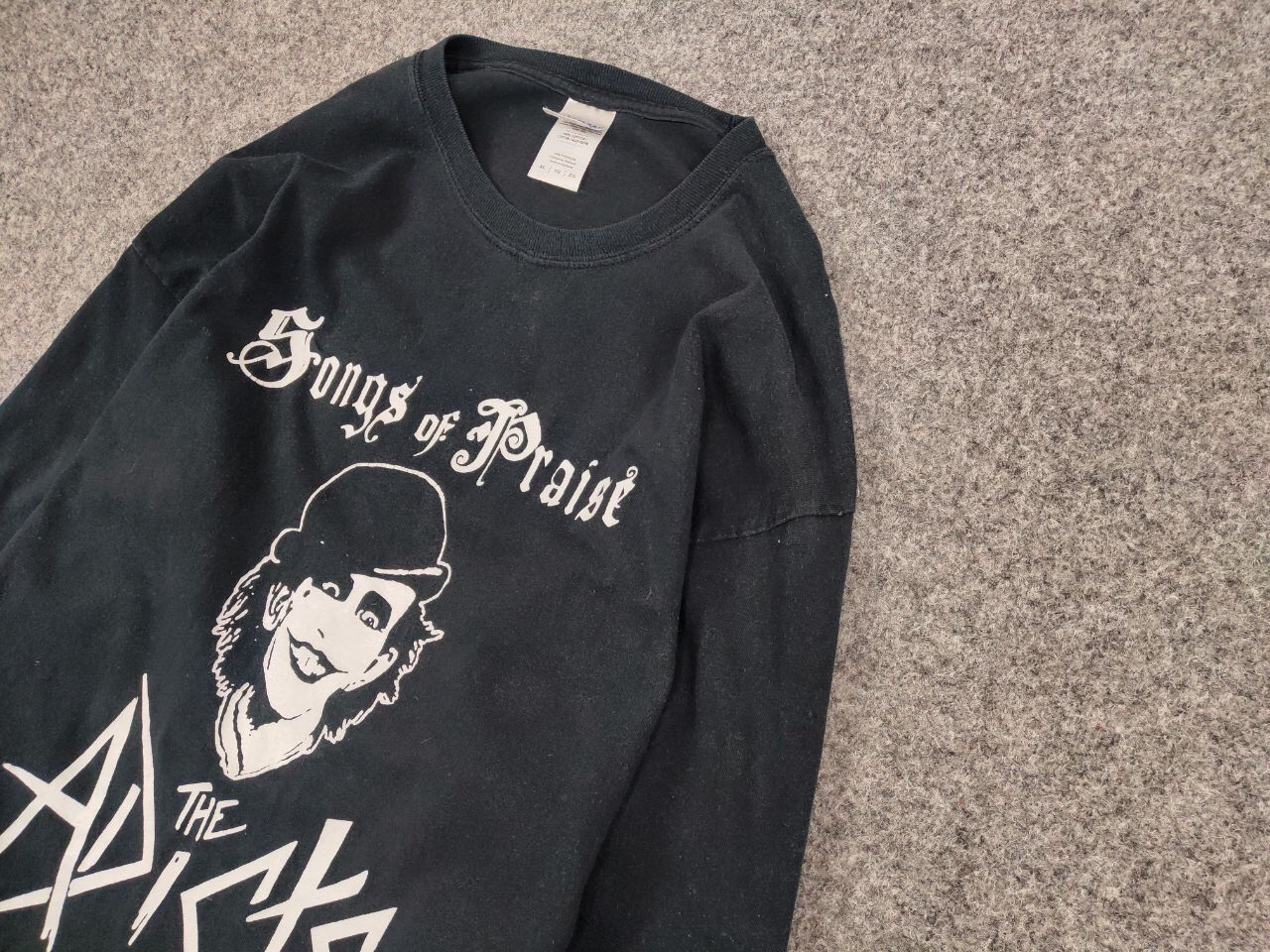Band Tees Vintage 90's Song of Praise the Adicts Long Sleeve Shirts Size US XL / EU 56 / 4 - 4 Thumbnail