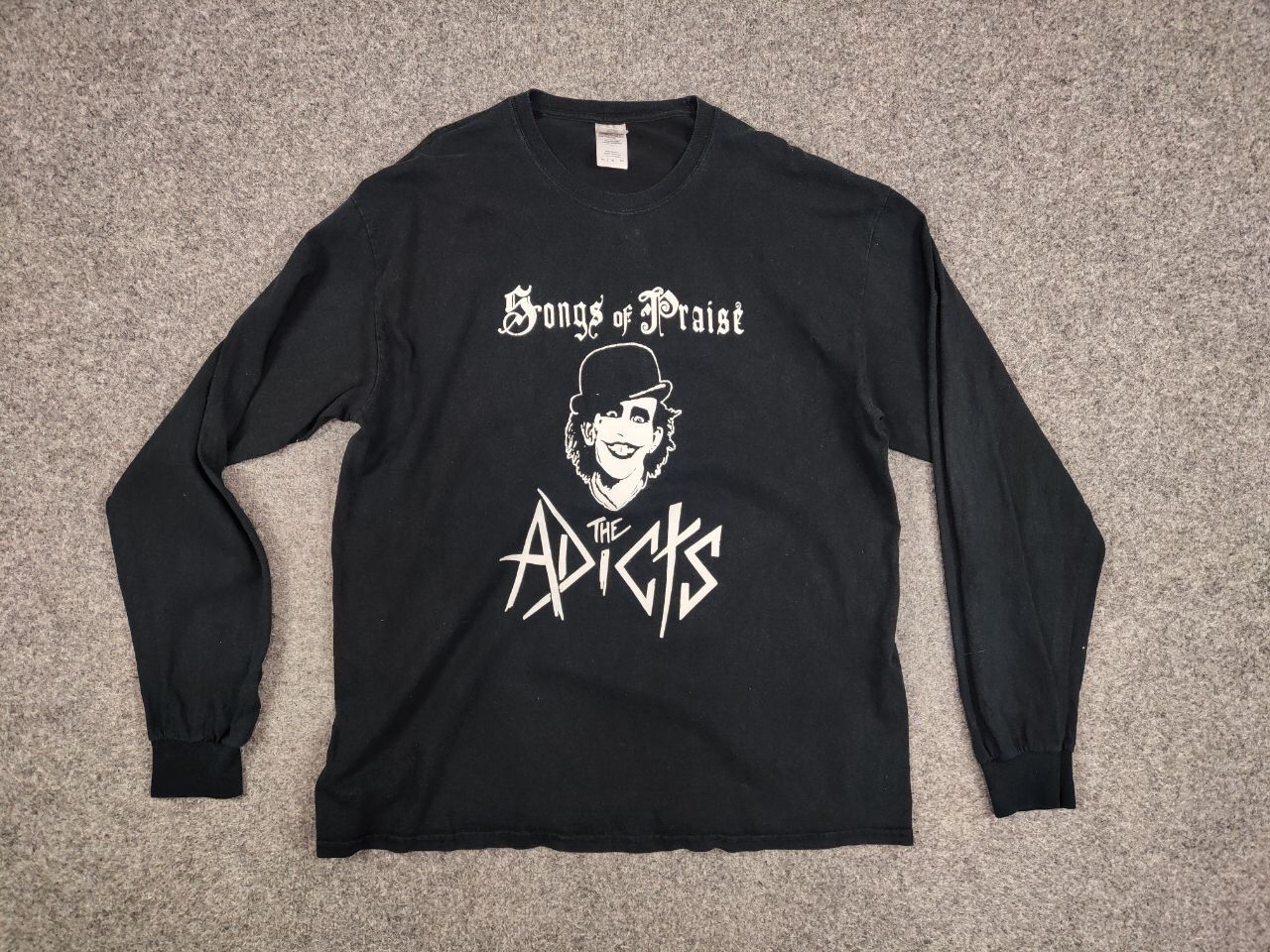 Band Tees Vintage 90's Song of Praise the Adicts Long Sleeve Shirts Size US XL / EU 56 / 4 - 17 Thumbnail