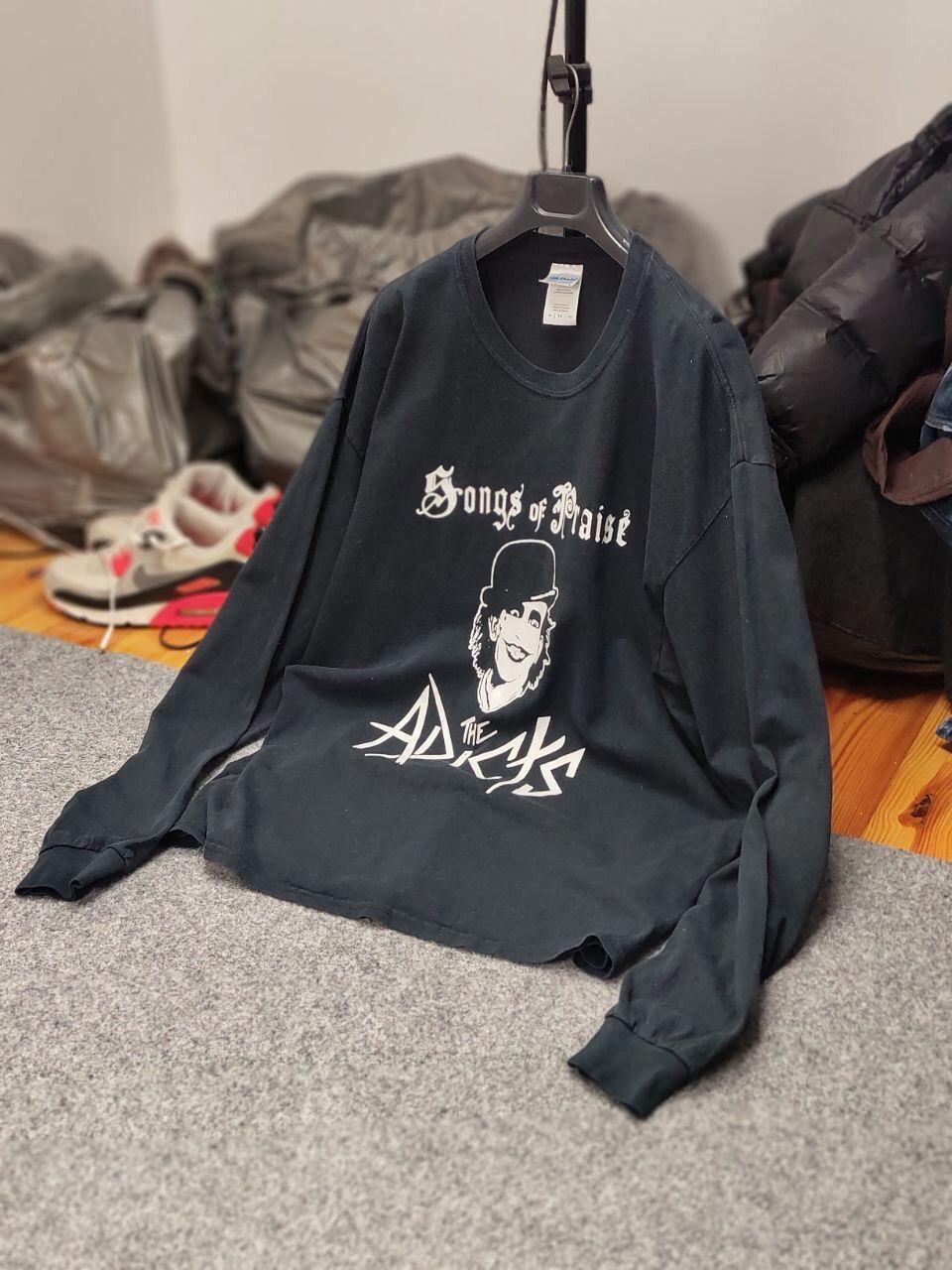 Band Tees Vintage 90's Song of Praise the Adicts Long Sleeve Shirts Size US XL / EU 56 / 4 - 22 Thumbnail