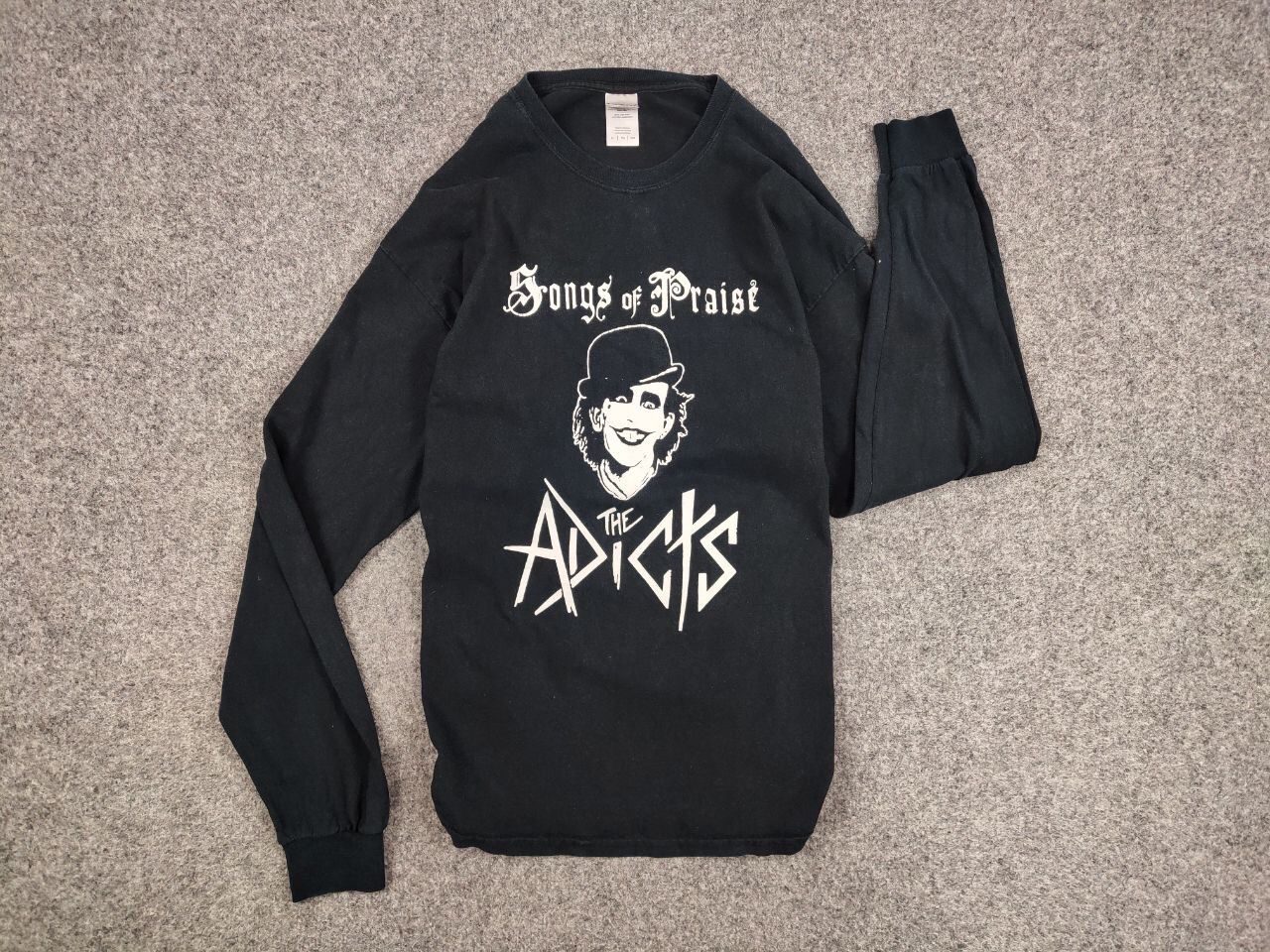 Band Tees Vintage 90's Song of Praise the Adicts Long Sleeve Shirts Size US XL / EU 56 / 4 - 16 Thumbnail