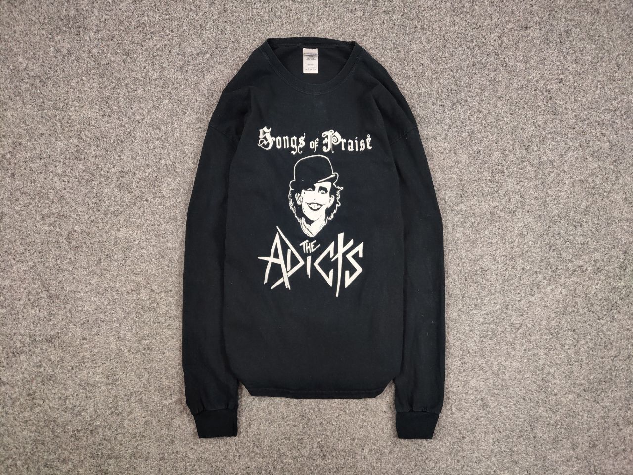 Band Tees Vintage 90's Song of Praise the Adicts Long Sleeve Shirts Size US XL / EU 56 / 4 - 1 Thumbnail