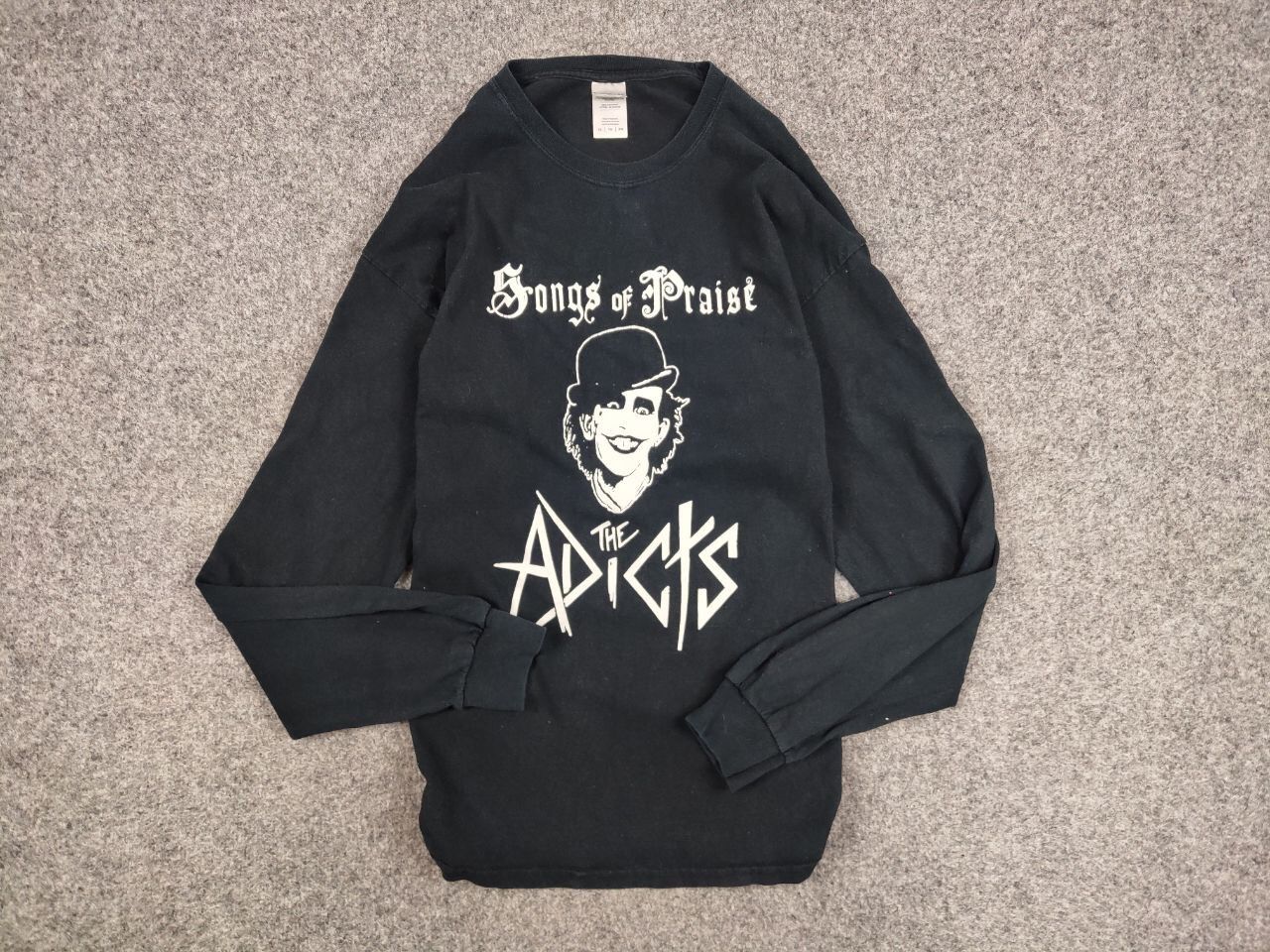 Band Tees Vintage 90's Song of Praise the Adicts Long Sleeve Shirts Size US XL / EU 56 / 4 - 15 Thumbnail