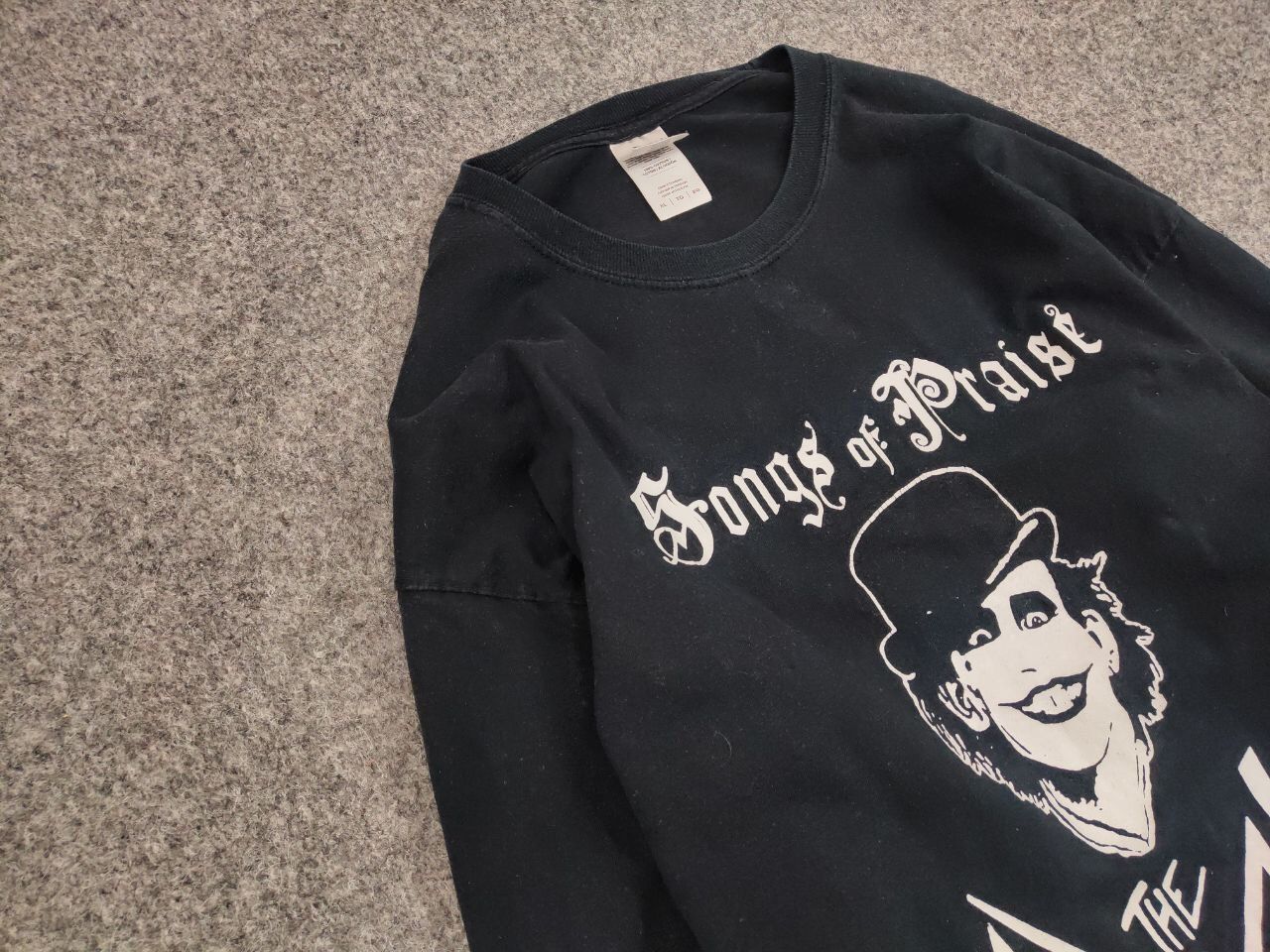 Band Tees Vintage 90's Song of Praise the Adicts Long Sleeve Shirts Size US XL / EU 56 / 4 - 7 Thumbnail
