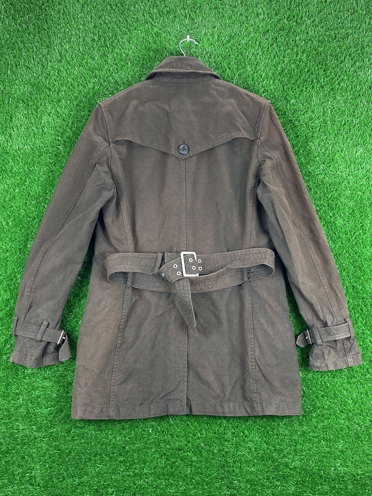 Vintage PPFM Trench Coat Sun Faded