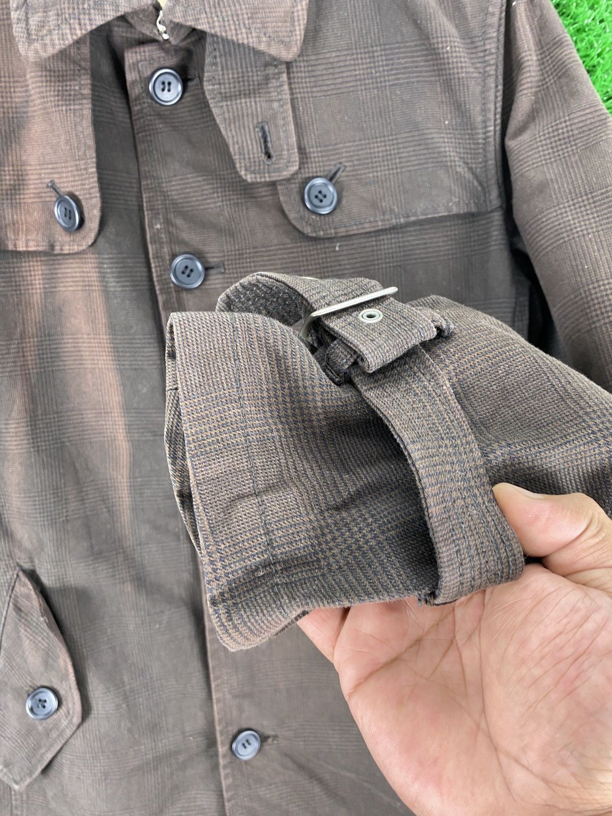 Vintage PPFM Trench Coat Sun Faded
