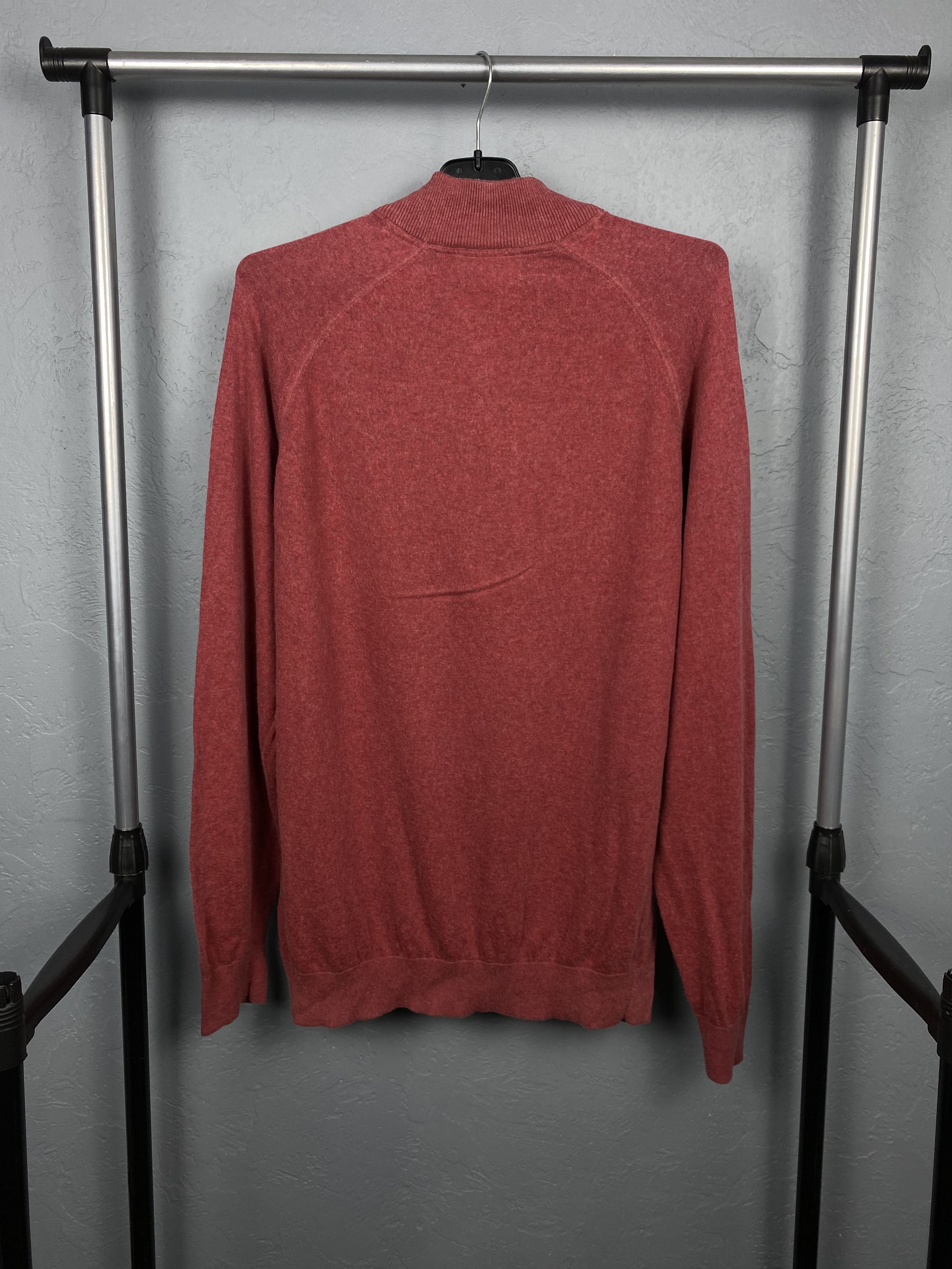 Barbour Barbour Vintage Cotton + Cashmere Quarter Zip Mens Sweater Size US L / EU 52-54 / 3 - 8 Thumbnail