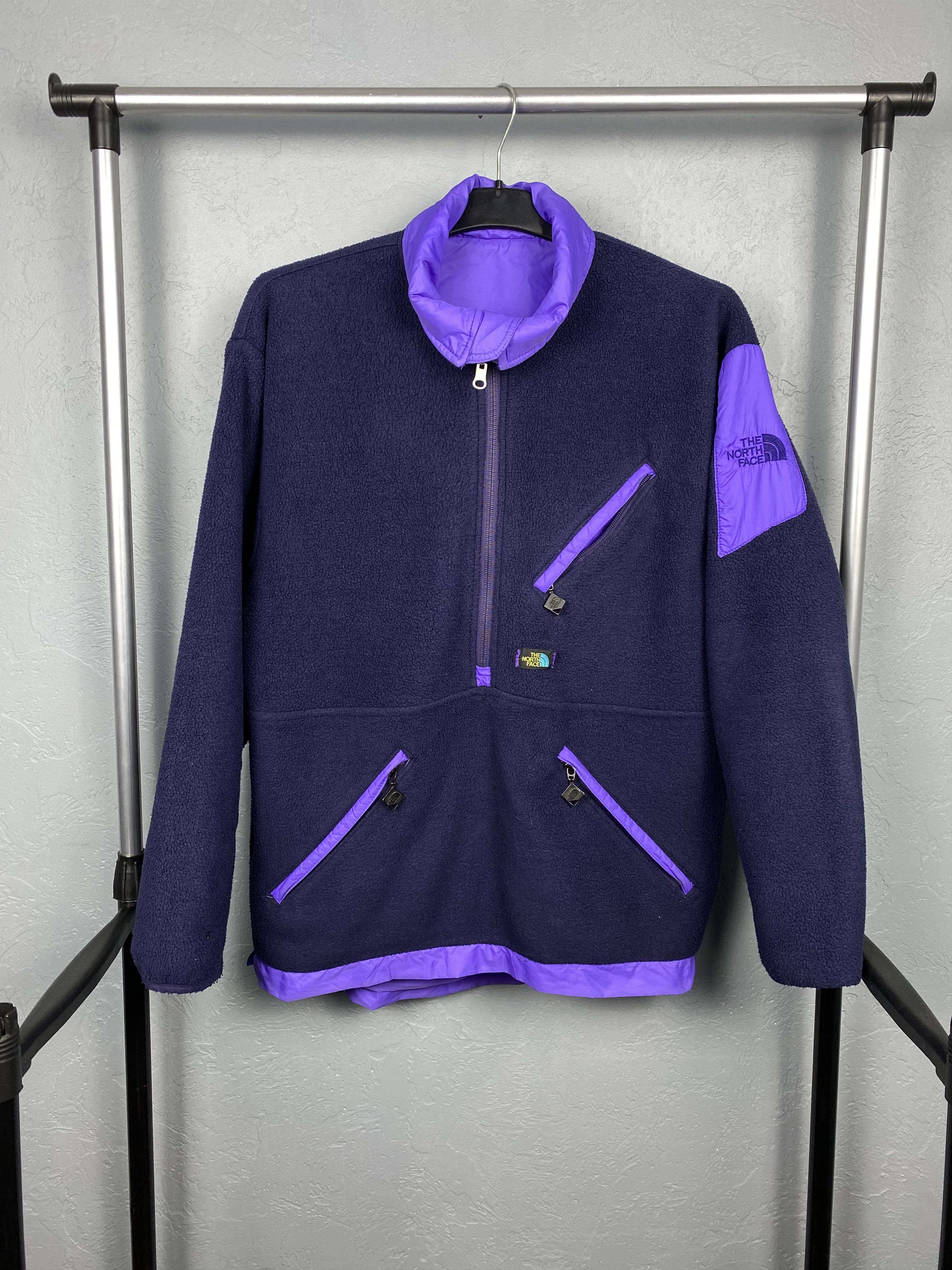 The North Face 90s Vintage Reversible Nylon + Fleece Jacket
