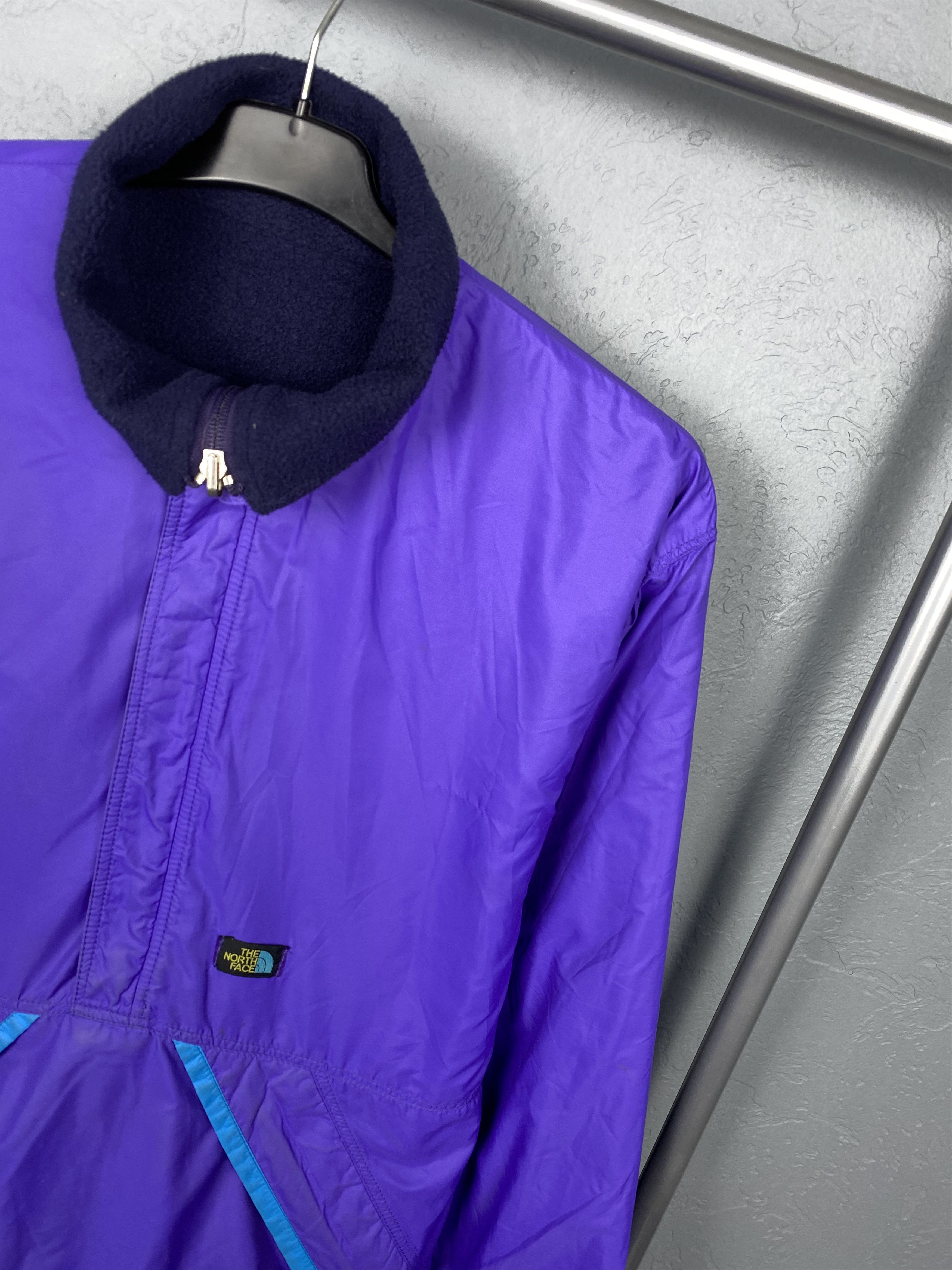 The North Face × Vintage The North Face 90s Vintage Reversible Nylon + Fleece Jacket Size US S / EU 44-46 / 1 - 10 Thumbnail