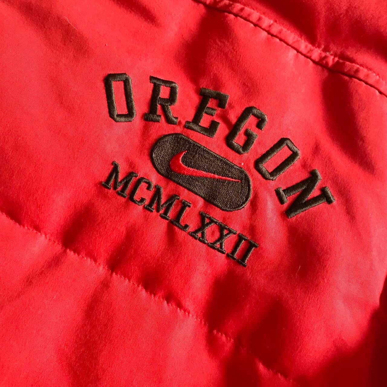 Nike 90s Nike Oregon Vintage Red Down Puffer Jacket Y2K Size US XL / EU 56 / 4 - 10 Thumbnail