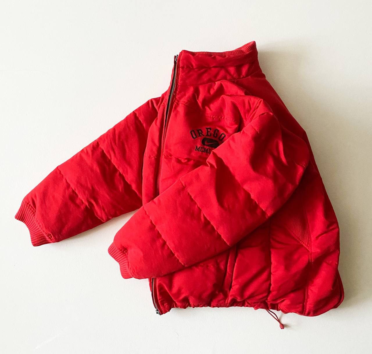 Nike 90s Nike Oregon Vintage Red Down Puffer Jacket Y2K Size US XL / EU 56 / 4 - 1 Thumbnail