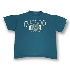 90s Colorado Rockies T Shirt - Small – Flying Apple Vintage