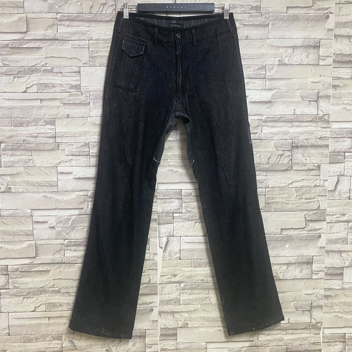 Japanese Brand WESTBORNE JAPAN Wool Hybrid Denim Pants Size US 30 / EU 46 - 3 Thumbnail