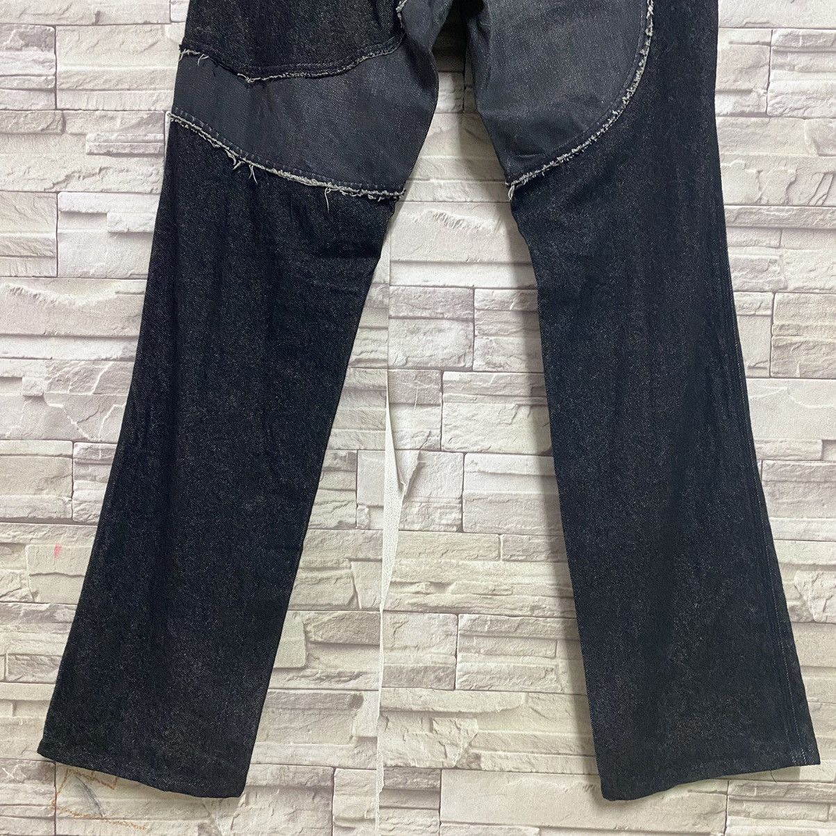 Japanese Brand WESTBORNE JAPAN Wool Hybrid Denim Pants Size US 30 / EU 46 - 13 Thumbnail
