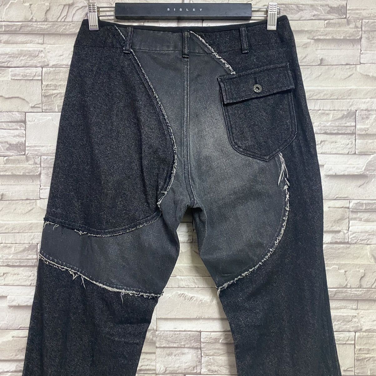 Japanese Brand WESTBORNE JAPAN Wool Hybrid Denim Pants Size US 30 / EU 46 - 9 Thumbnail