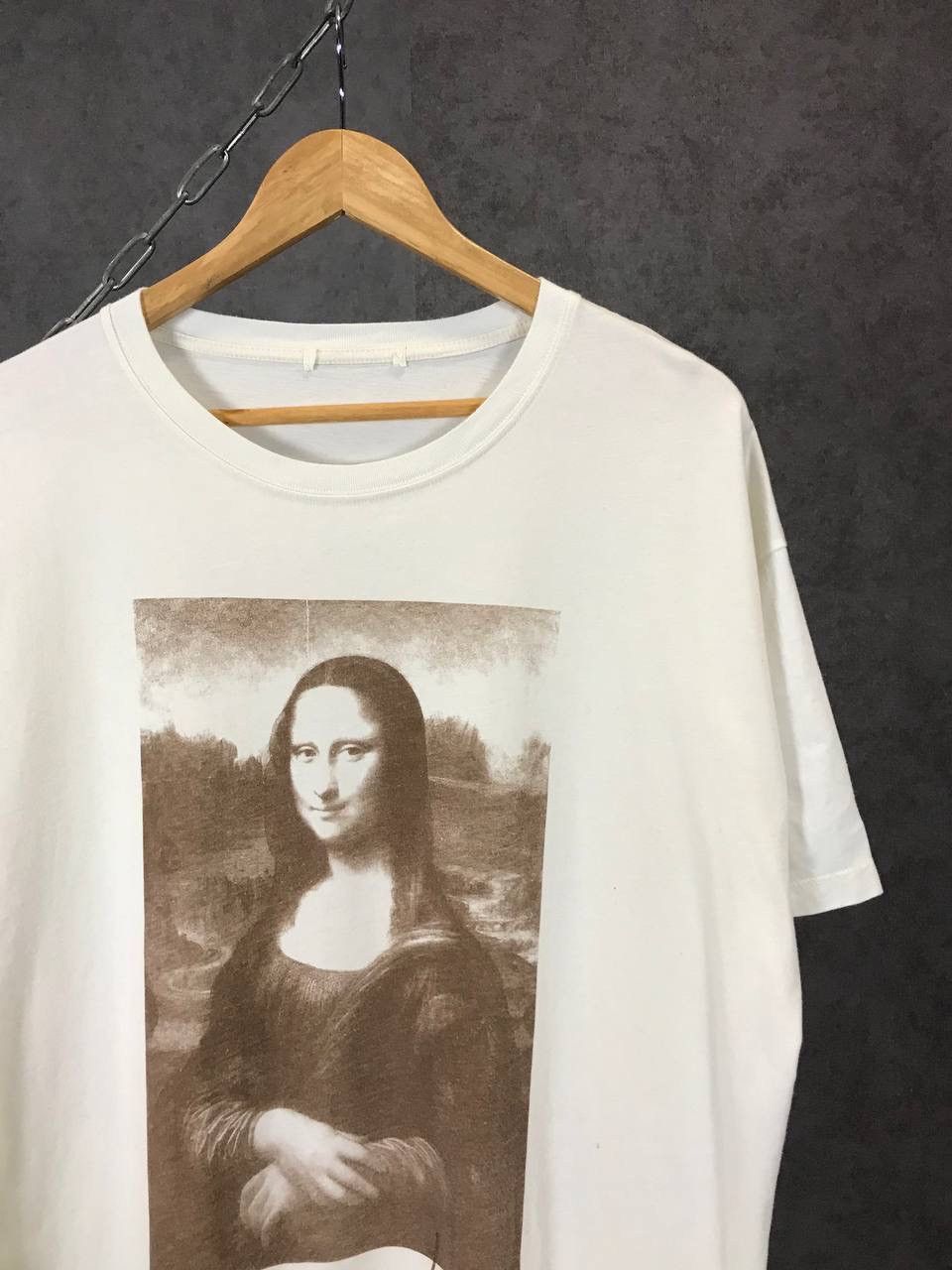Vintage Mona Lisa vintage cult art tee Size US M / EU 48-50 / 2 - 2 Thumbnail
