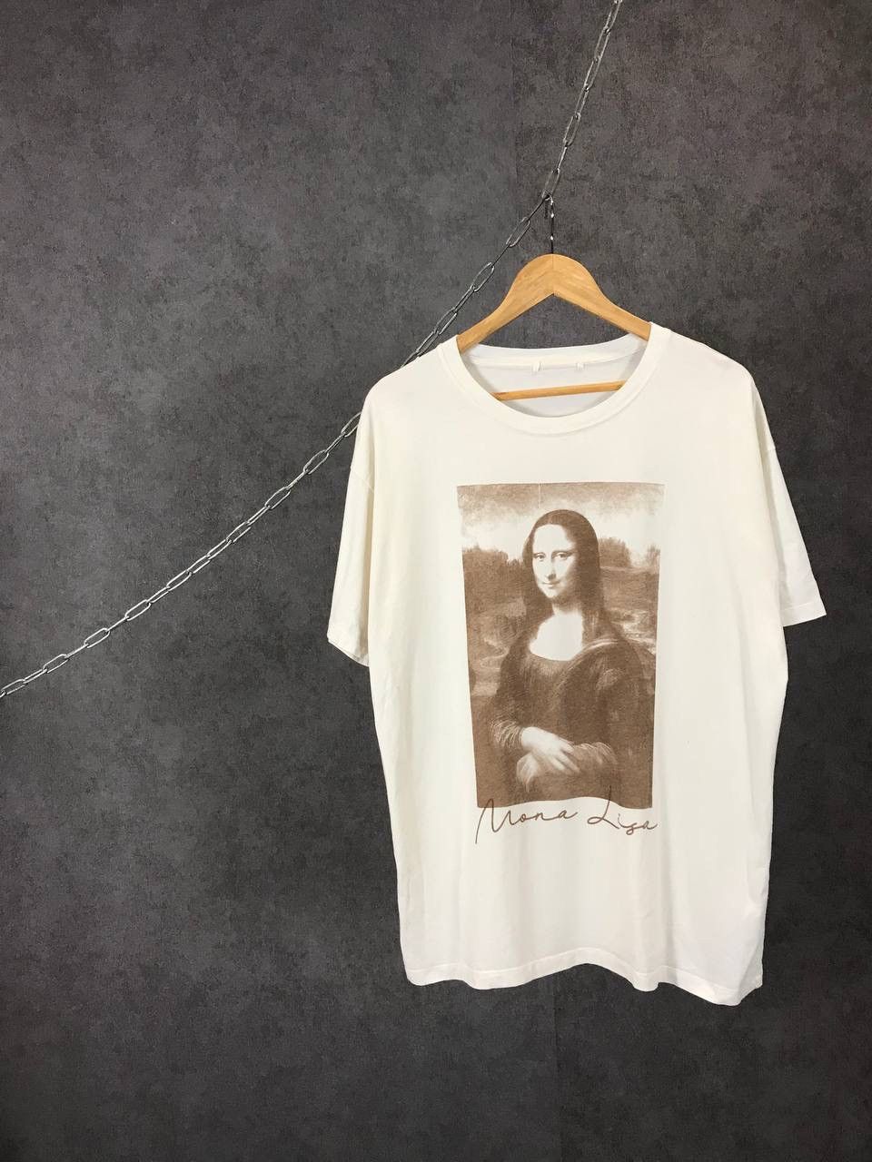 Vintage Mona Lisa vintage cult art tee Size US M / EU 48-50 / 2 - 1 Thumbnail