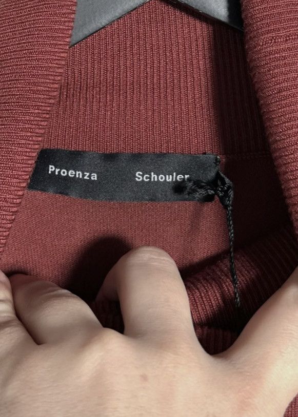 Proenza Schouler Proenza Schouler Rust Silk Cashmere Blend Turtleneck Sweater Size M / US 6-8 / IT 42-44 - 3 Thumbnail