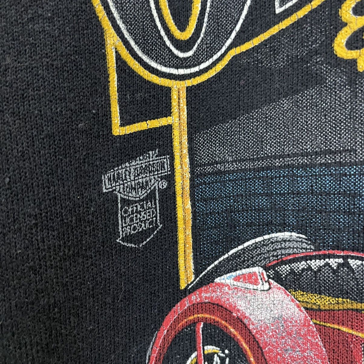Harley Davidson × Vintage 💥 3D HARLEY DAVIDSON 80s SWEATSHIRT Size US M / EU 48-50 / 2 - 6 Thumbnail