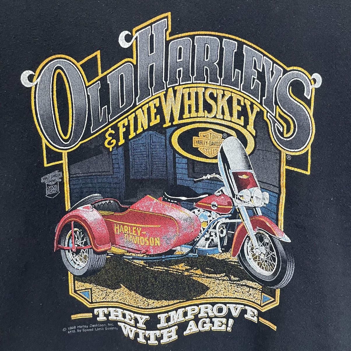 Harley Davidson × Vintage 💥 3D HARLEY DAVIDSON 80s SWEATSHIRT Size US M / EU 48-50 / 2 - 5 Thumbnail