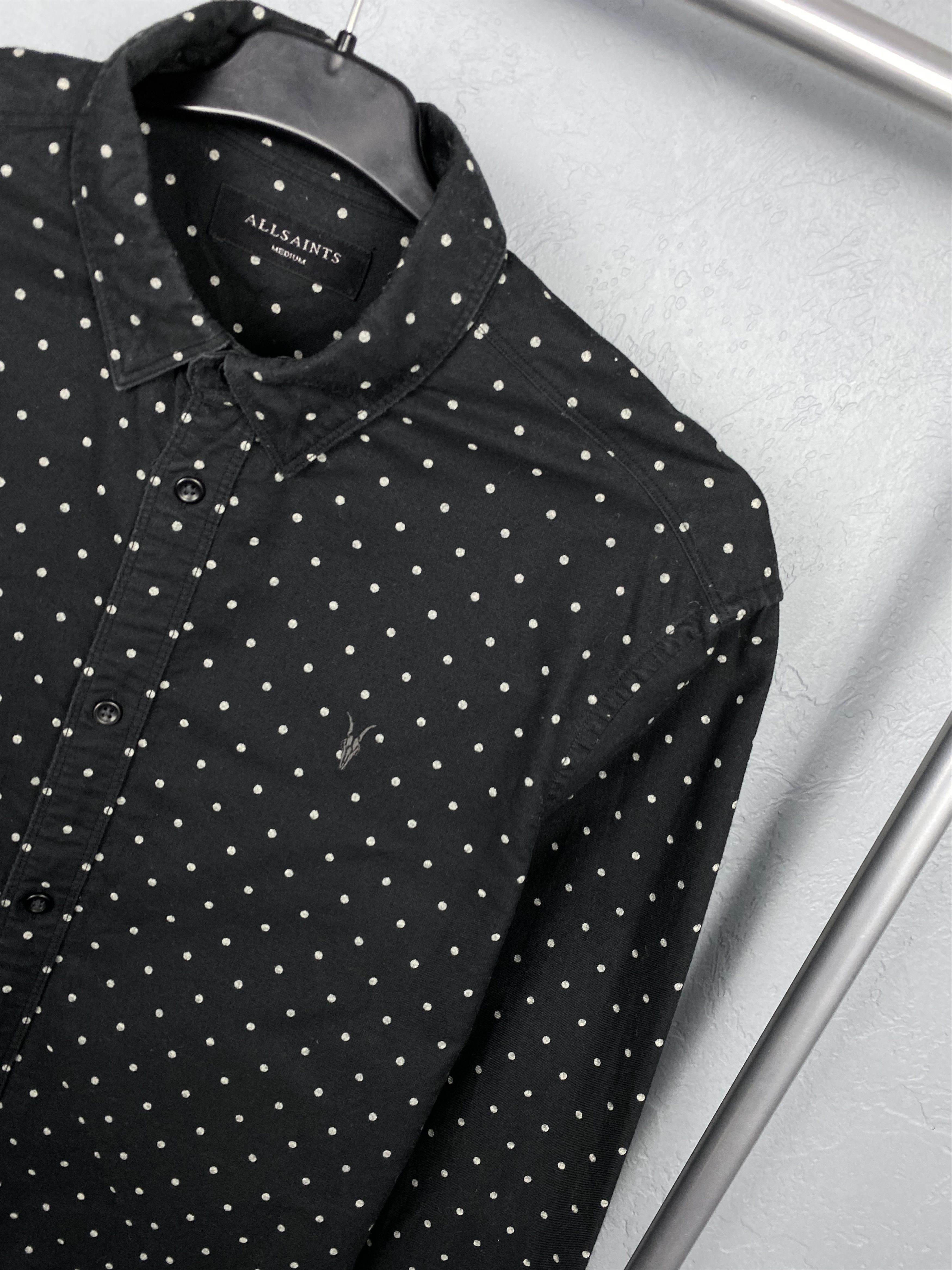 Allsaints AllSaints Fairfield Mens Long Sleeve Shirt Size US M / EU 48-50 / 2 - 2 Thumbnail