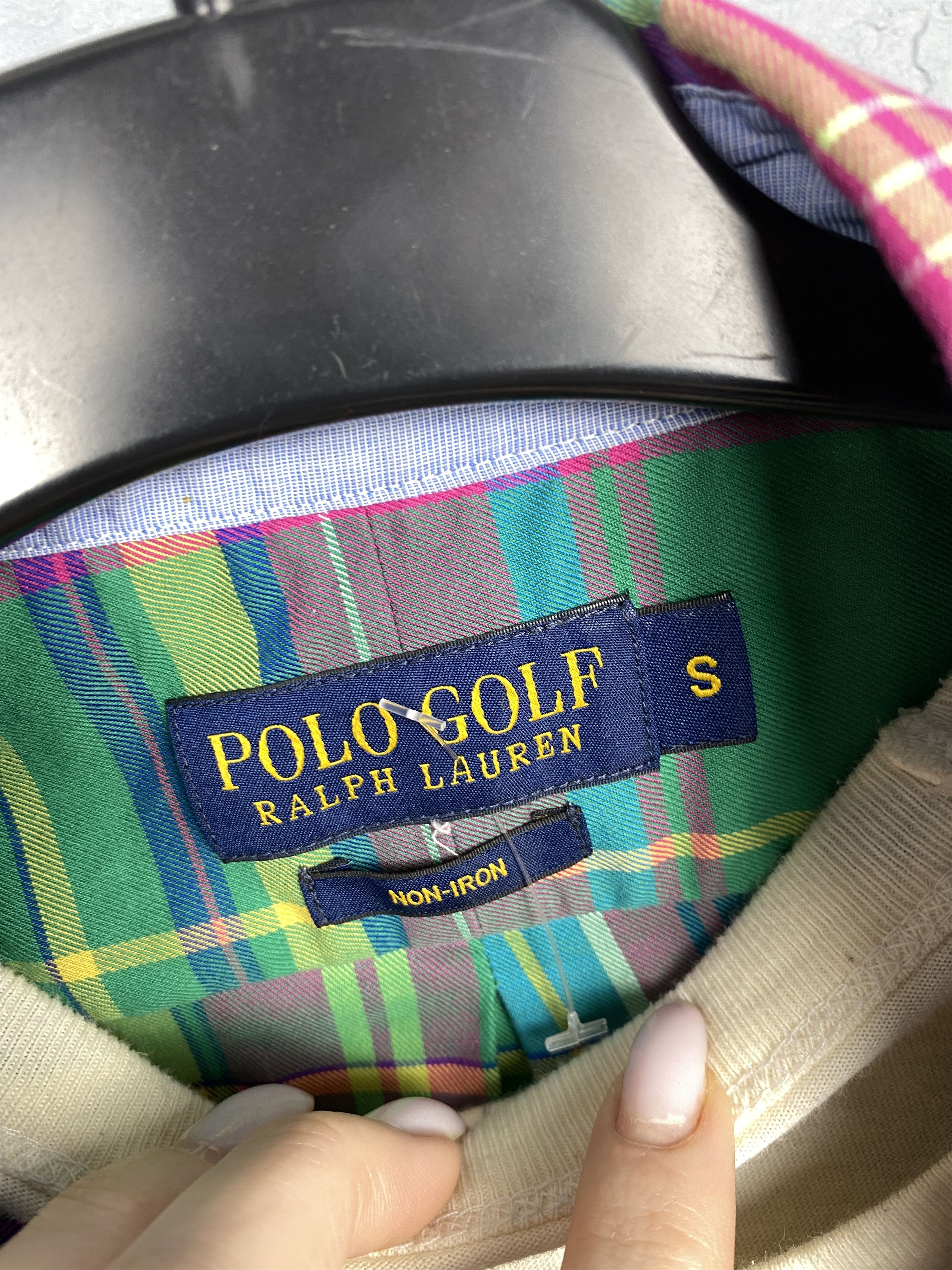 Polo Ralph Lauren Polo Ralph Lauren Golf Mens Plaid Long Sleeve Shirt Size US L / EU 52-54 / 3 - 4 Thumbnail