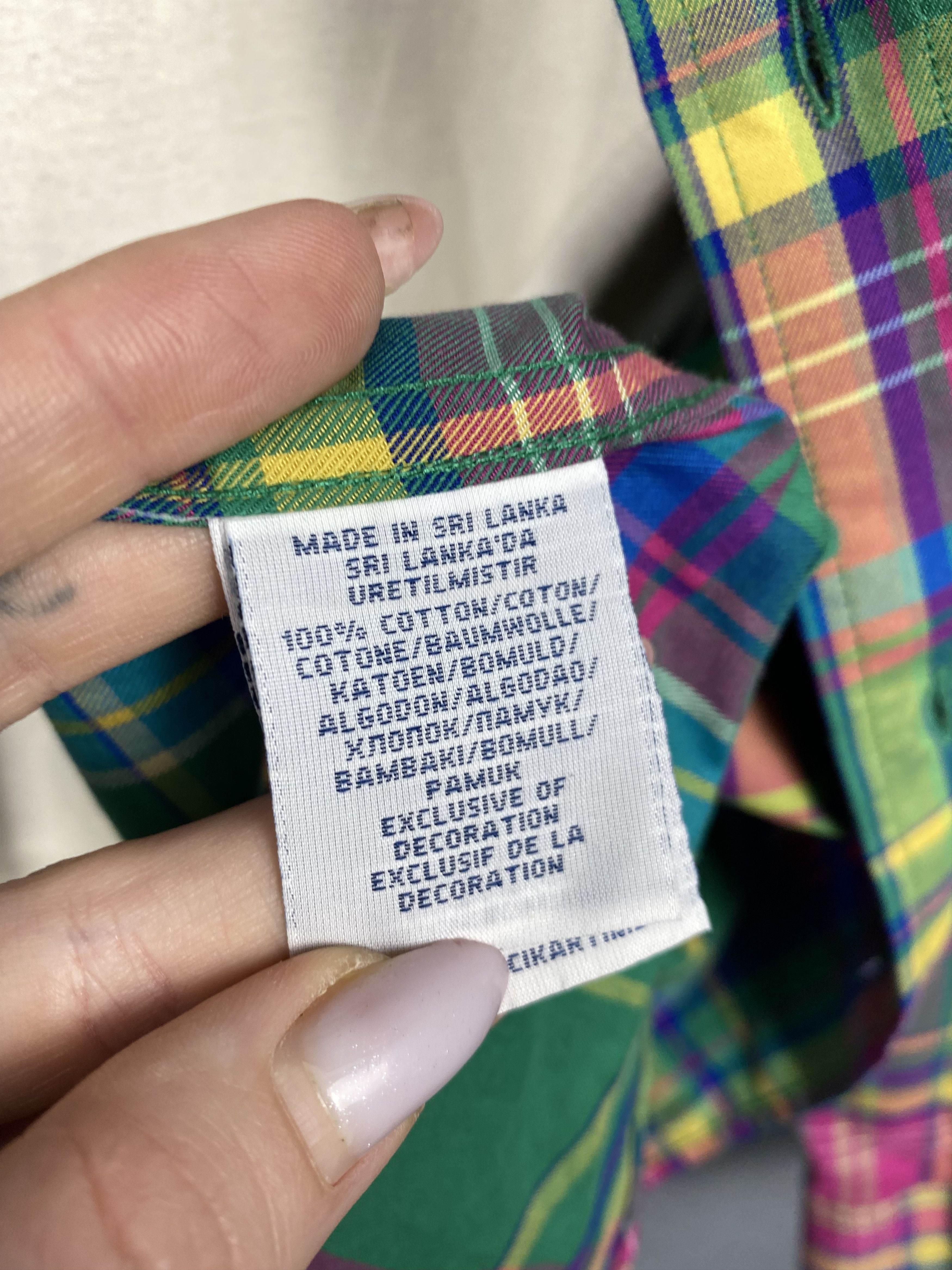 Polo Ralph Lauren Polo Ralph Lauren Golf Mens Plaid Long Sleeve Shirt Size US L / EU 52-54 / 3 - 5 Thumbnail