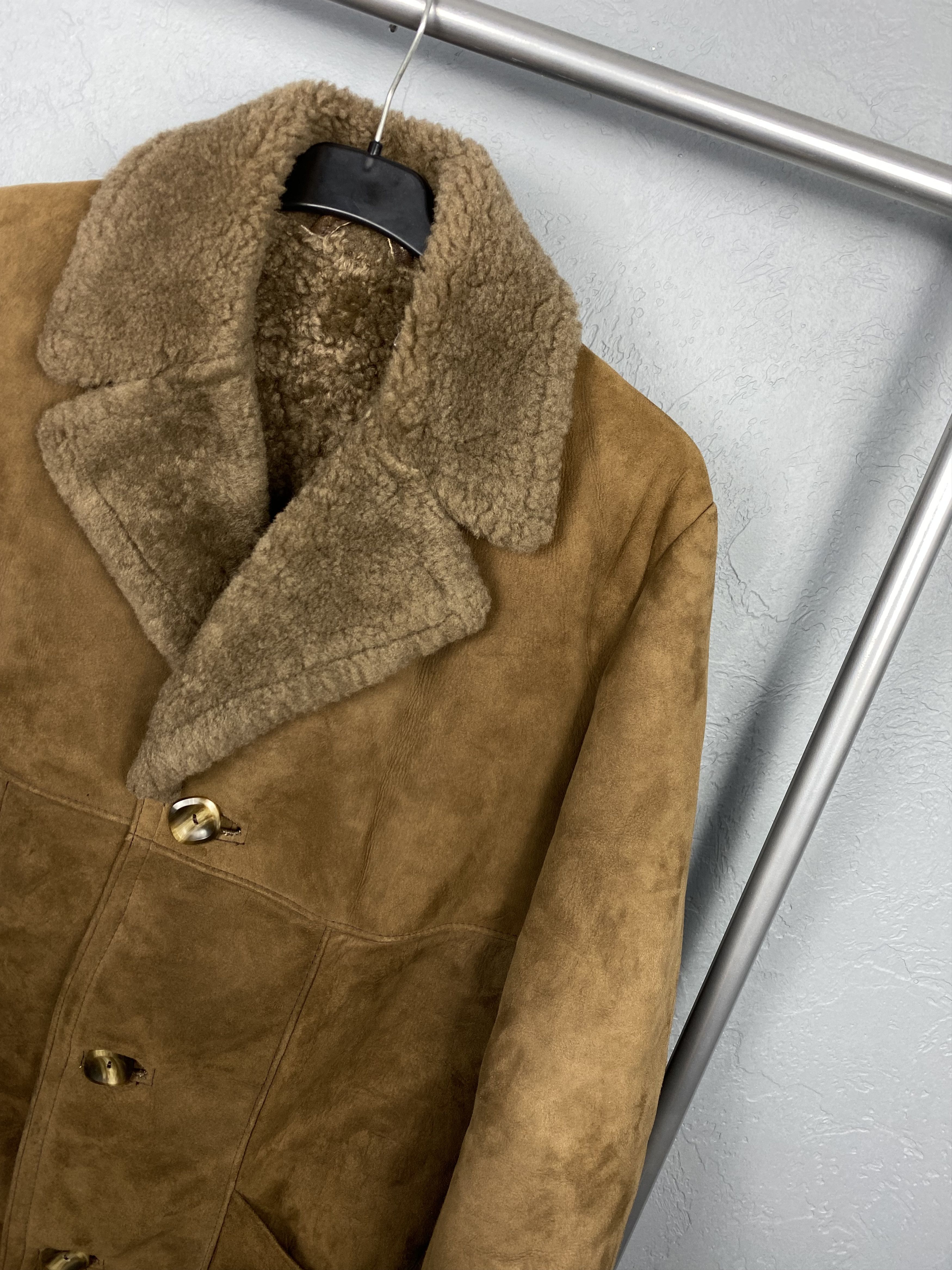 Other Vintage Military Wear B-3 Sheepskin Jacket Coat Size US M / EU 48-50 / 2 - 2 Thumbnail