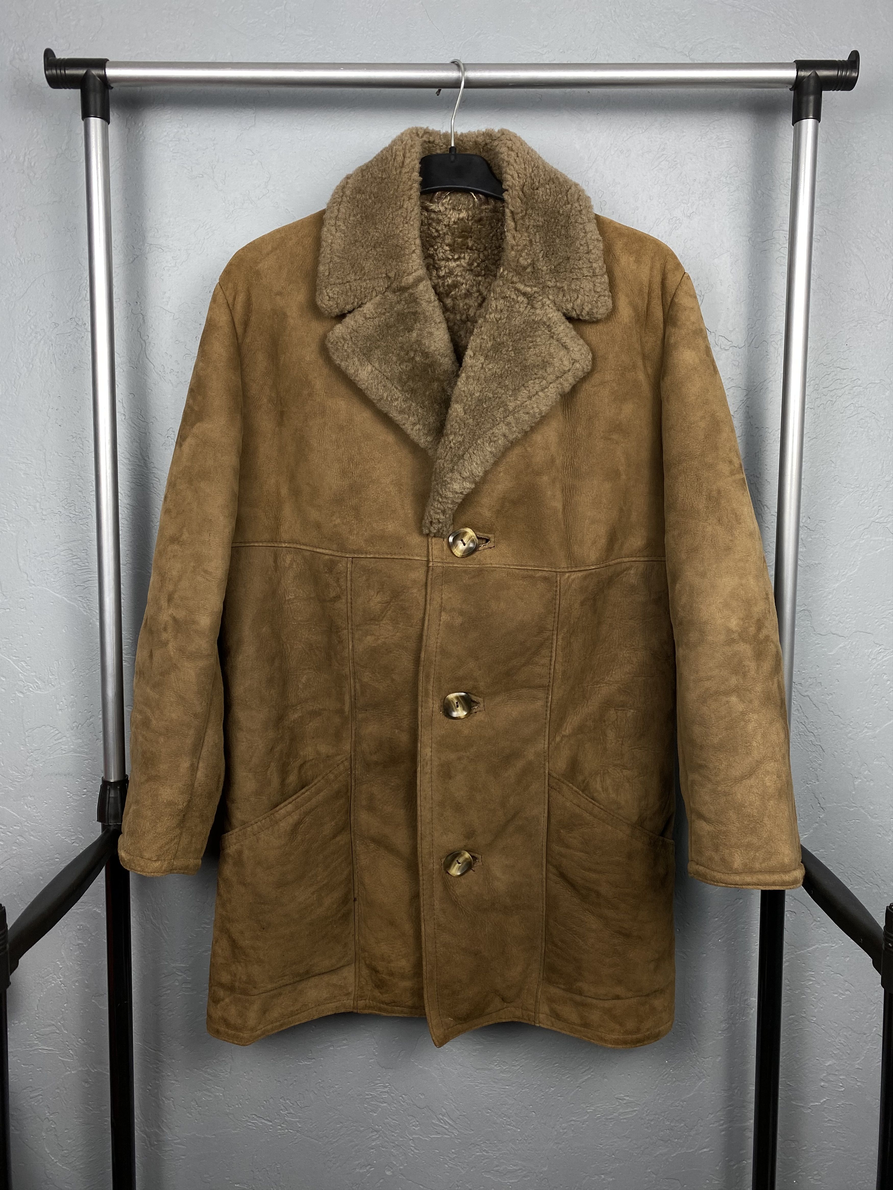 Other Vintage Military Wear B-3 Sheepskin Jacket Coat Size US M / EU 48-50 / 2 - 1 Thumbnail