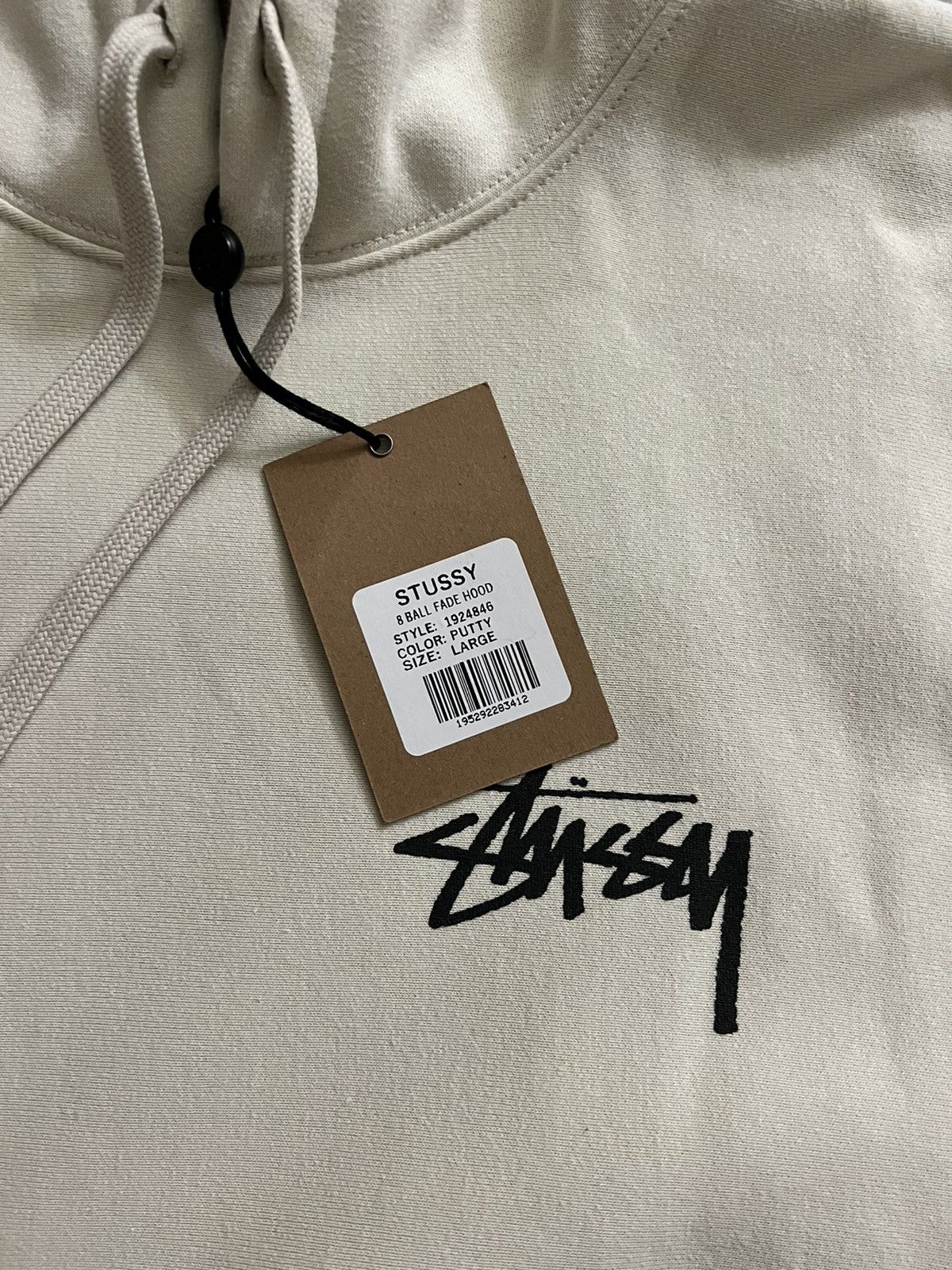 Stussy Stussy 8 Ball Fade Hoodie Putty READY TO SHIP | Grailed