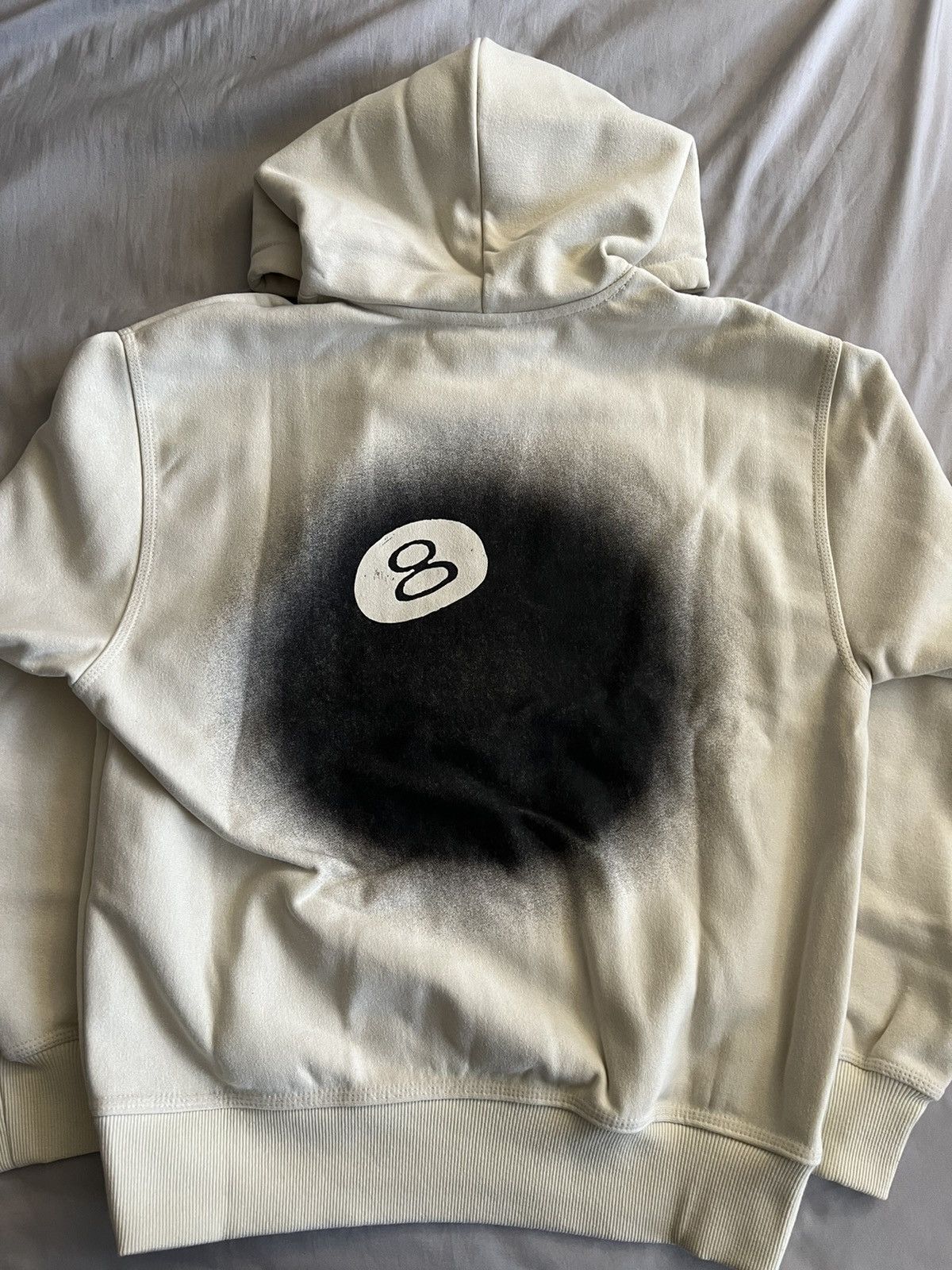 Stussy Stussy 8 Ball Fade Hoodie Putty READY TO SHIP | Grailed